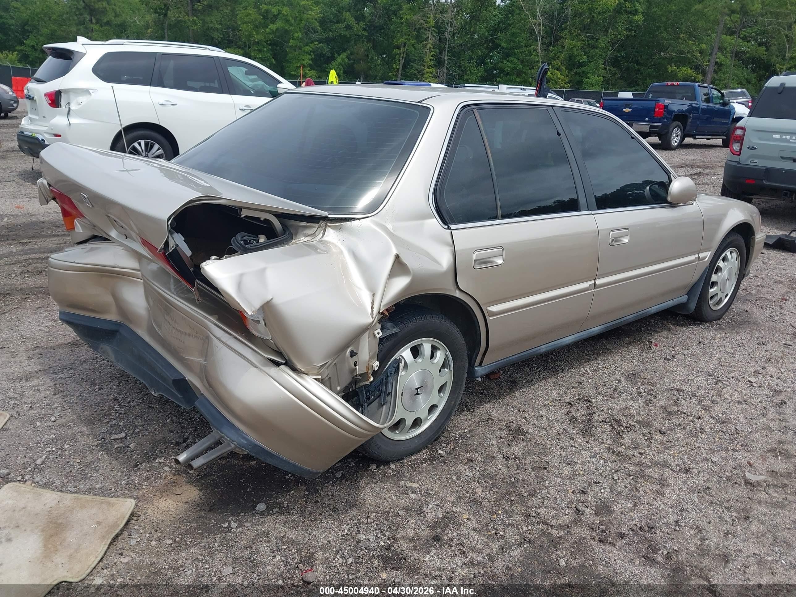 1993 Honda Accord Se Cream vin: JHMCB7687PC047269