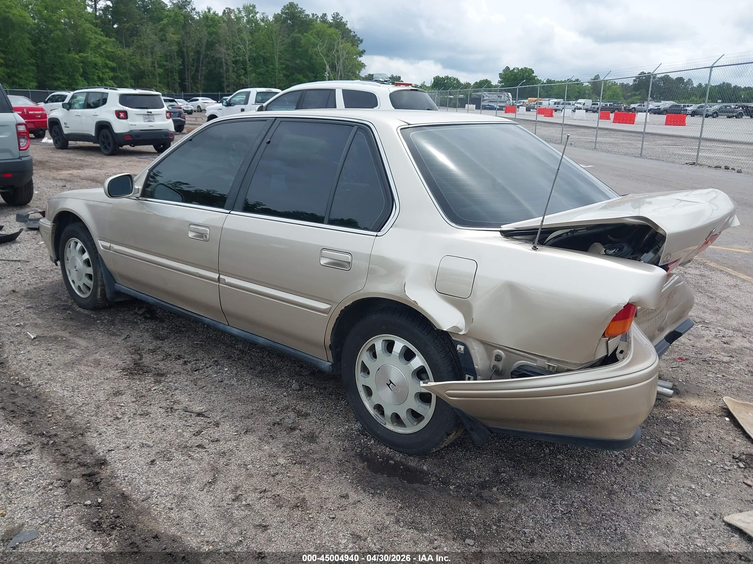 1993 Honda Accord Se Cream vin: JHMCB7687PC047269