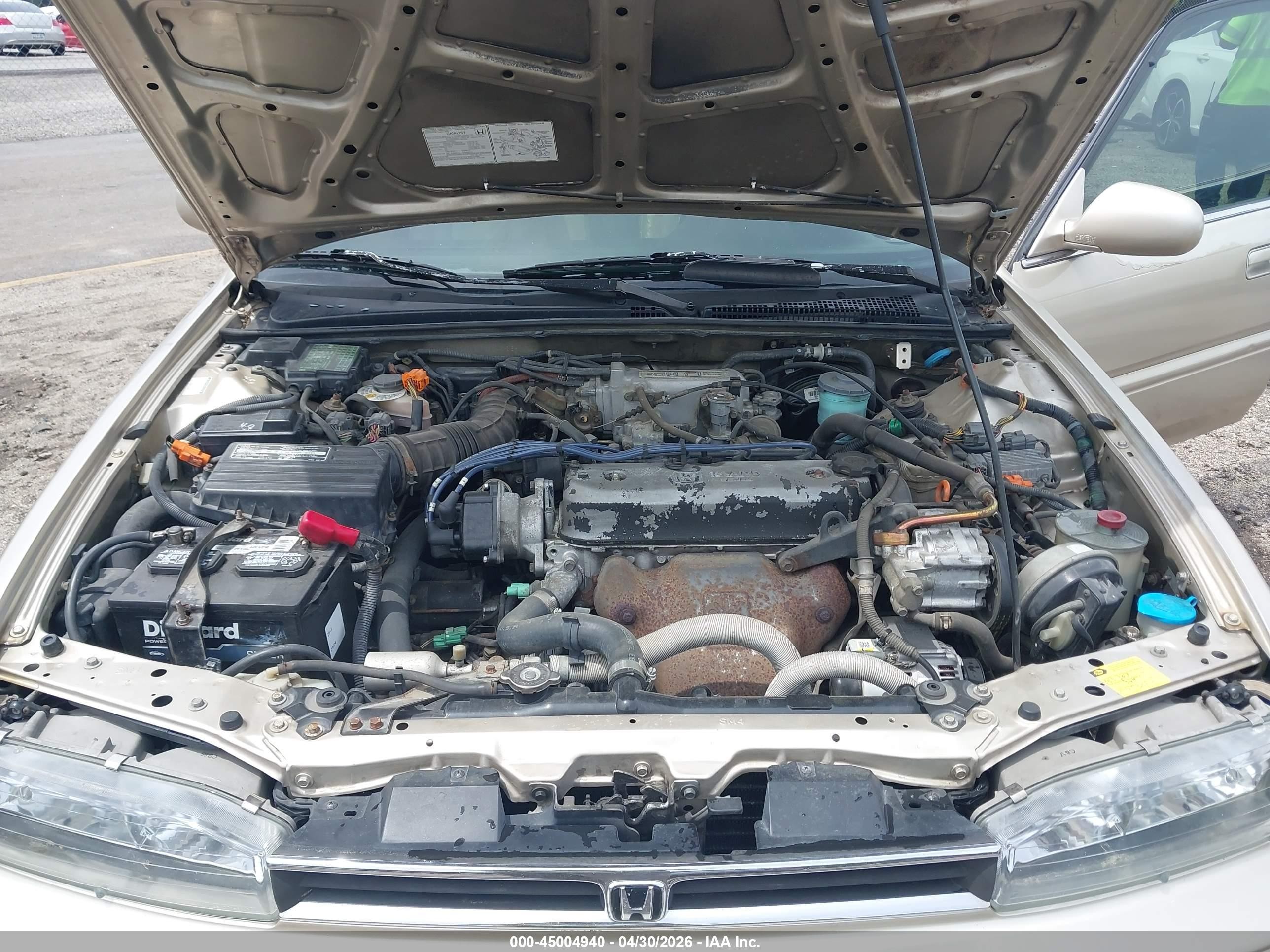 1993 Honda Accord Se Cream vin: JHMCB7687PC047269