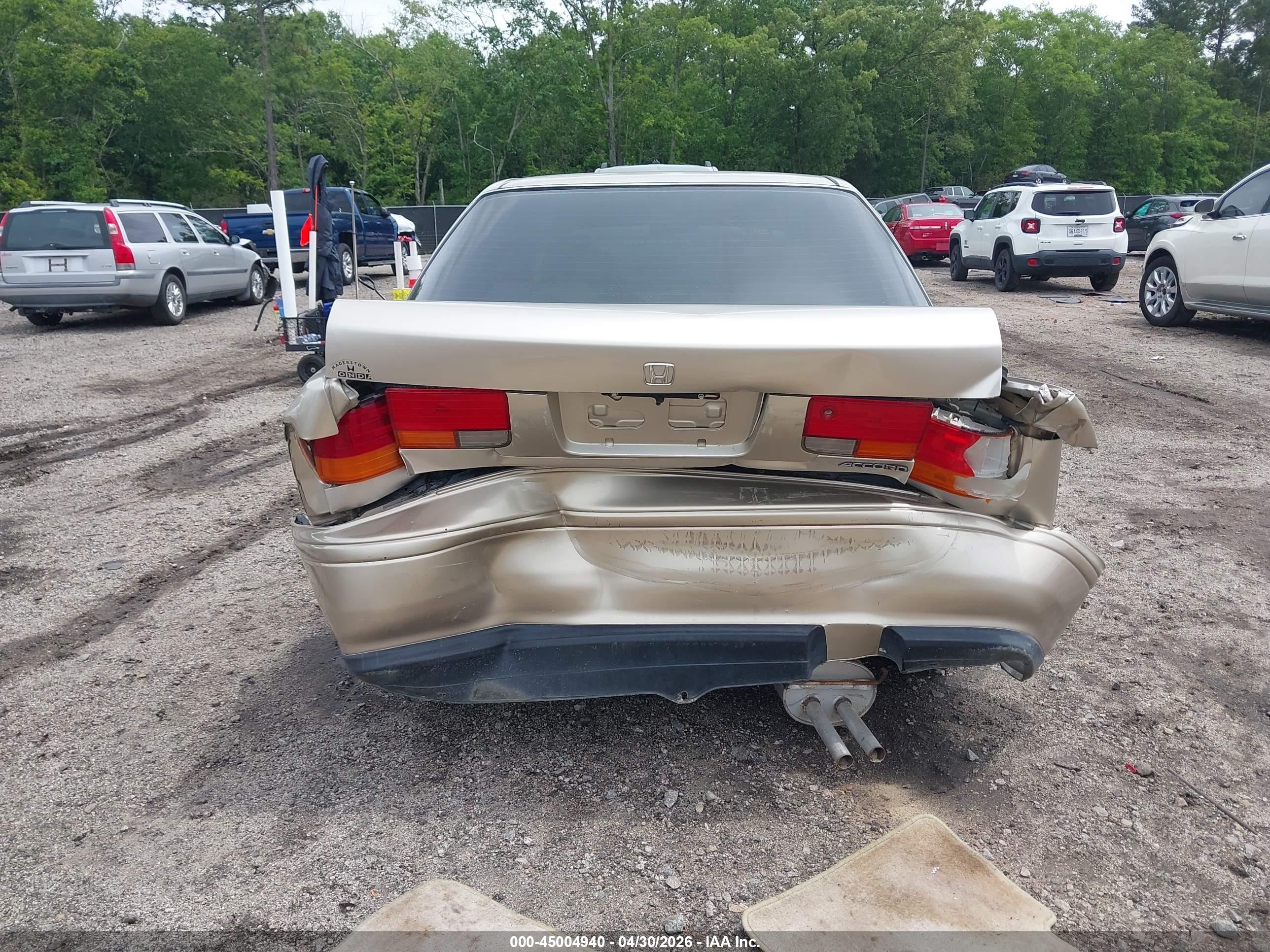1993 Honda Accord Se Cream vin: JHMCB7687PC047269
