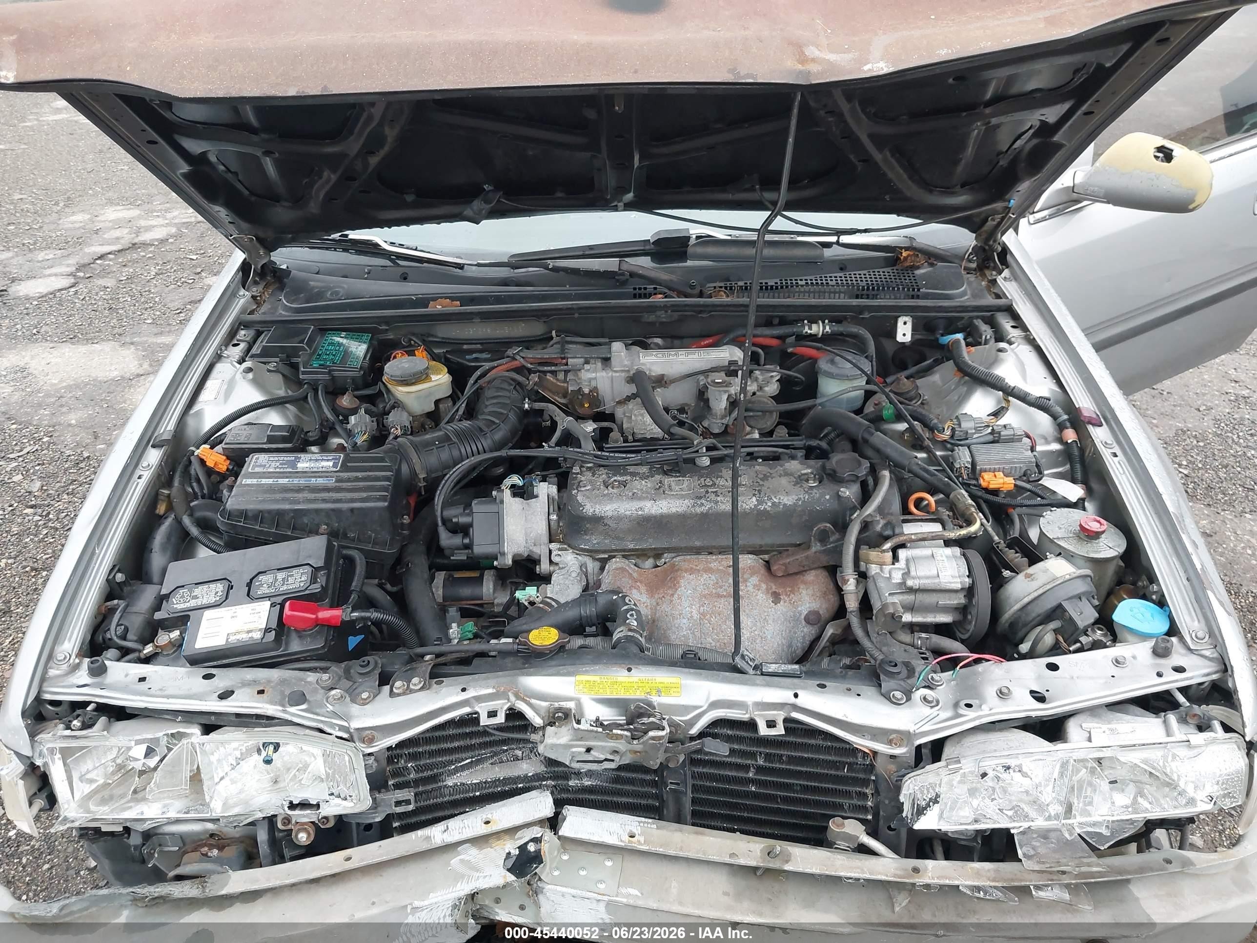 1991 Honda Accord Se Silver vin: JHMCB7688MC059829