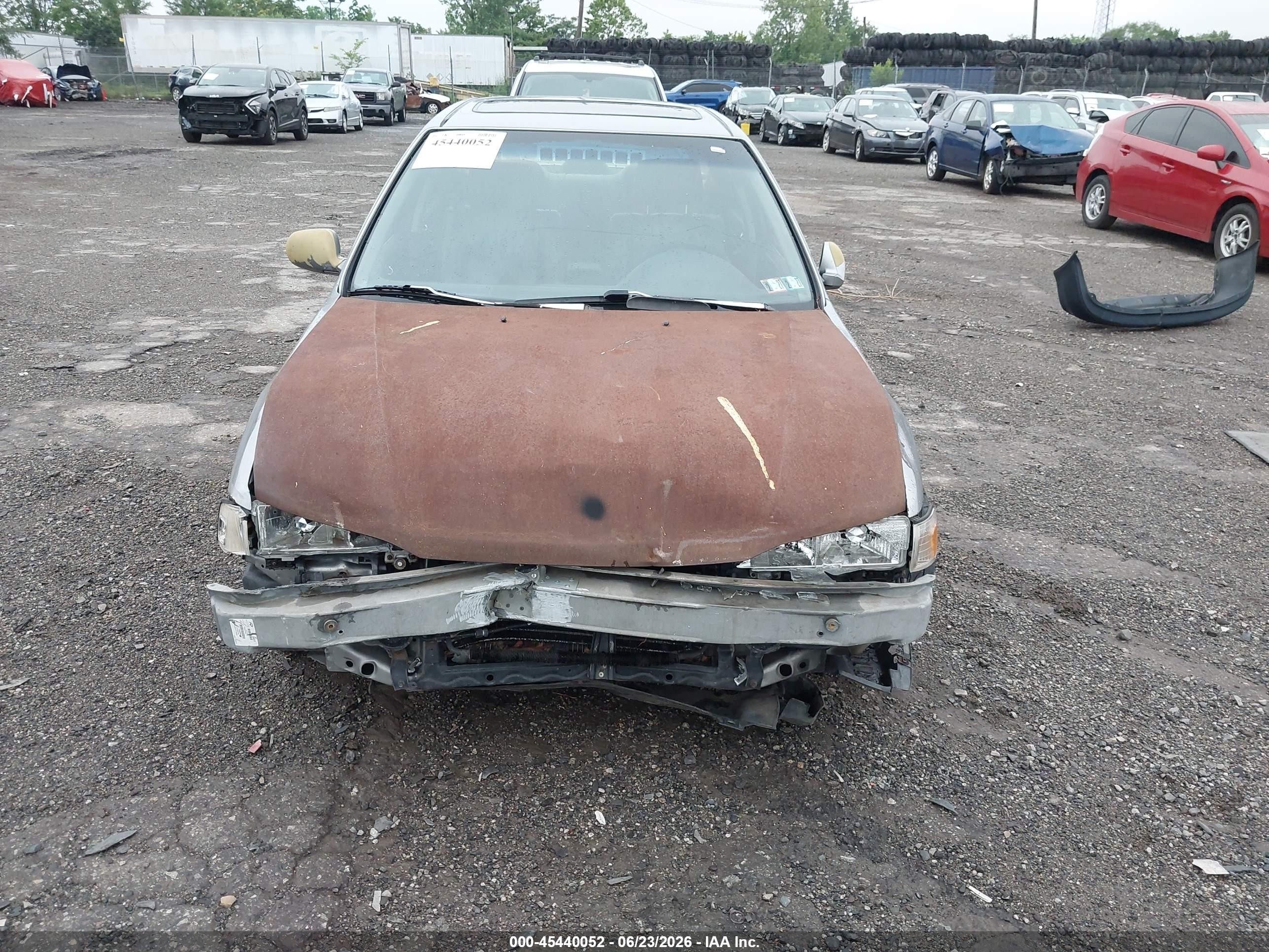 1991 Honda Accord Se Silver vin: JHMCB7688MC059829