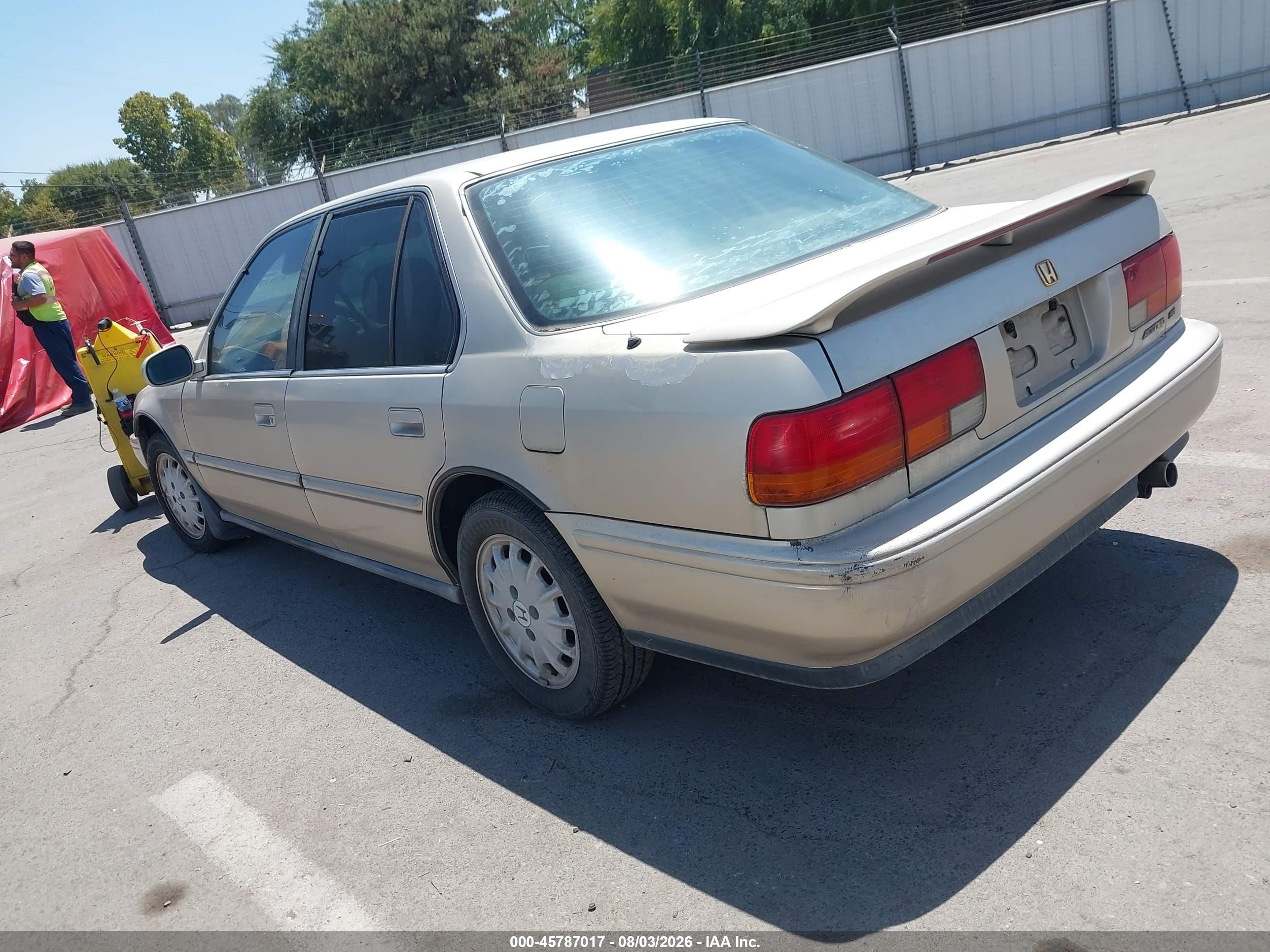 1993 Honda Accord Se Золотой vin: JHMCB7688PC032215
