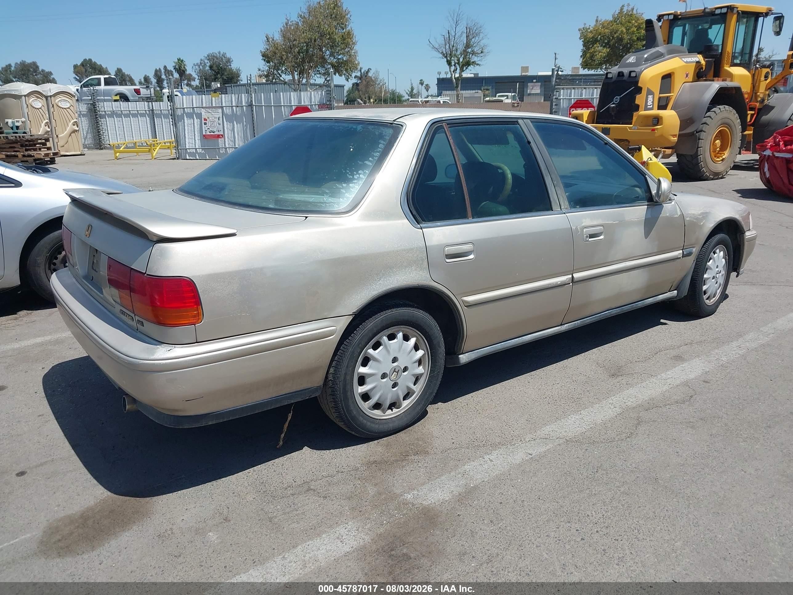 1993 Honda Accord Se Золотой vin: JHMCB7688PC032215