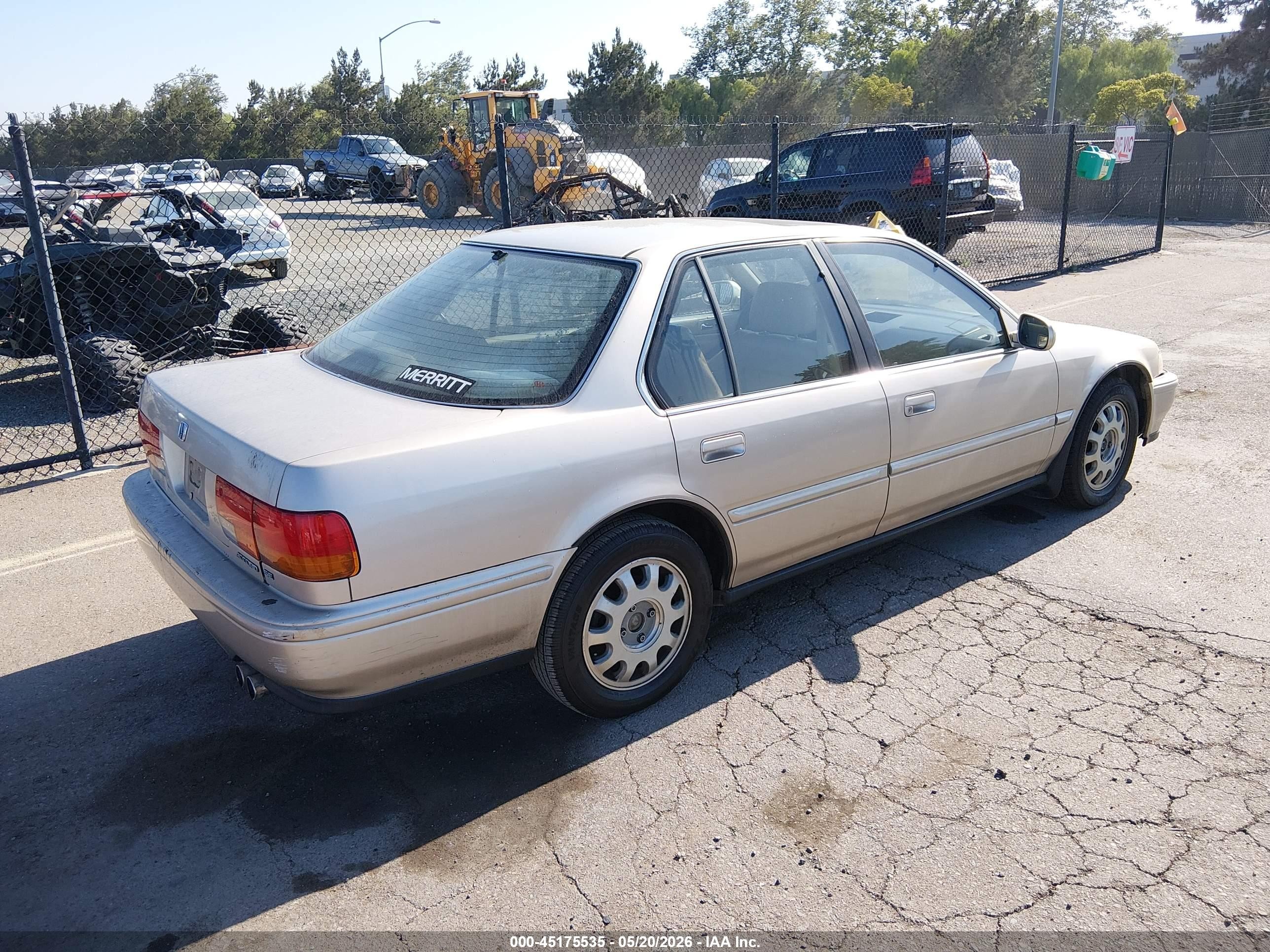 1993 Honda Accord Se Champagne vin: JHMCB7689PC049430