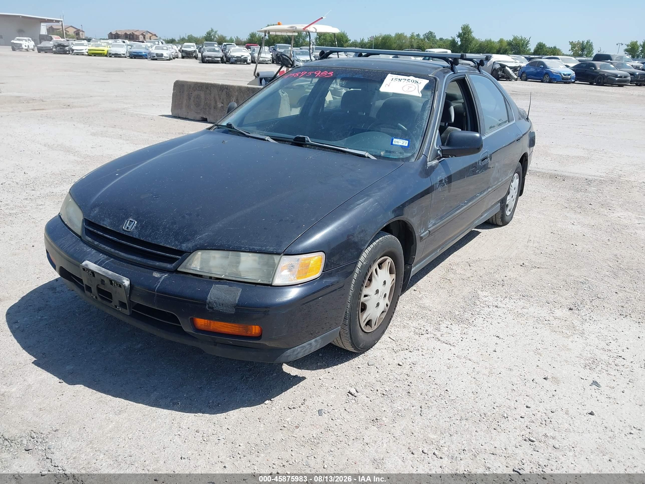 1995 Honda Accord Lx Blue vin: JHMCD5637SC063922