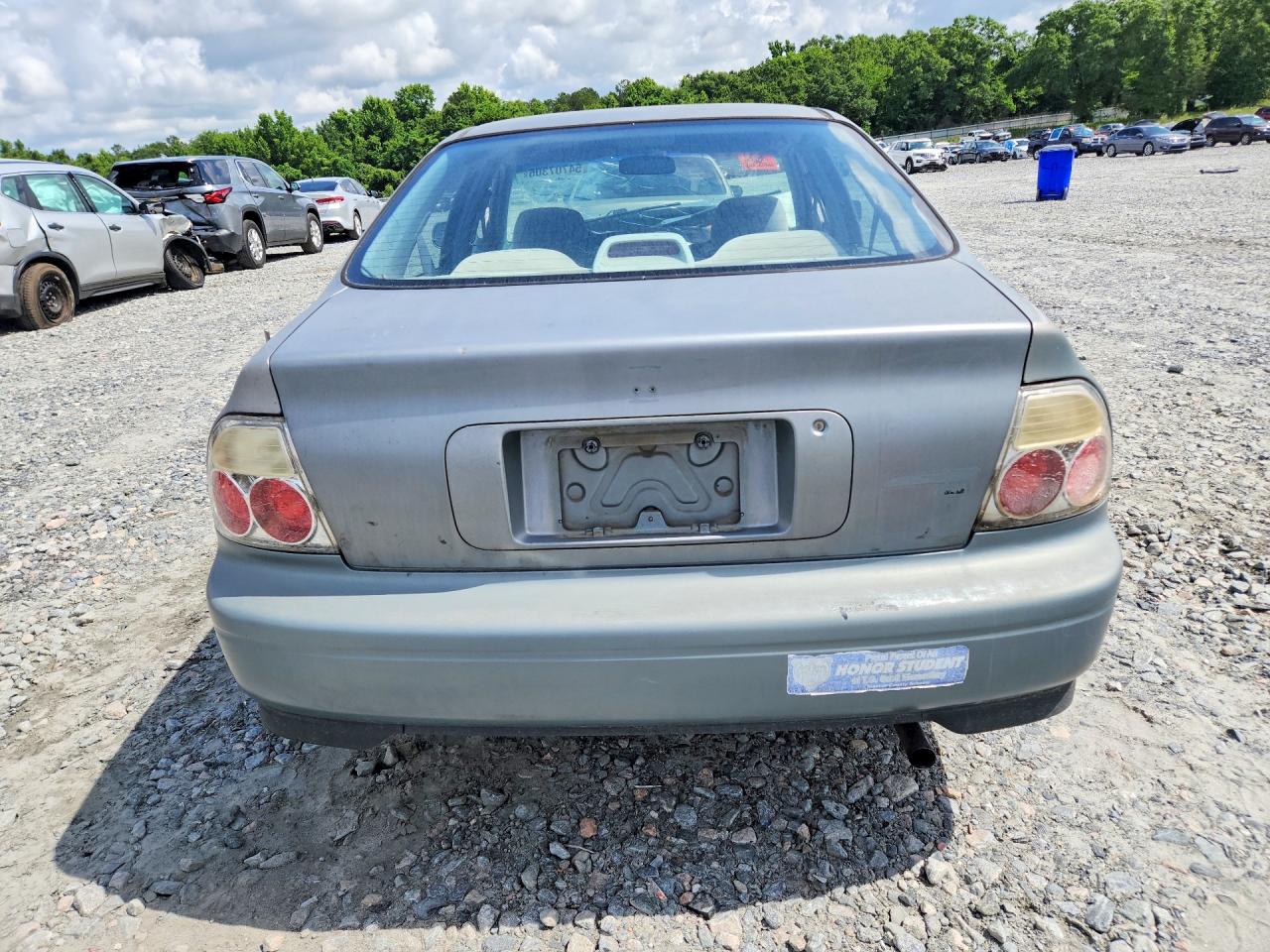 1994 Honda Accord Lx Blue vin: JHMCD5639RC106540