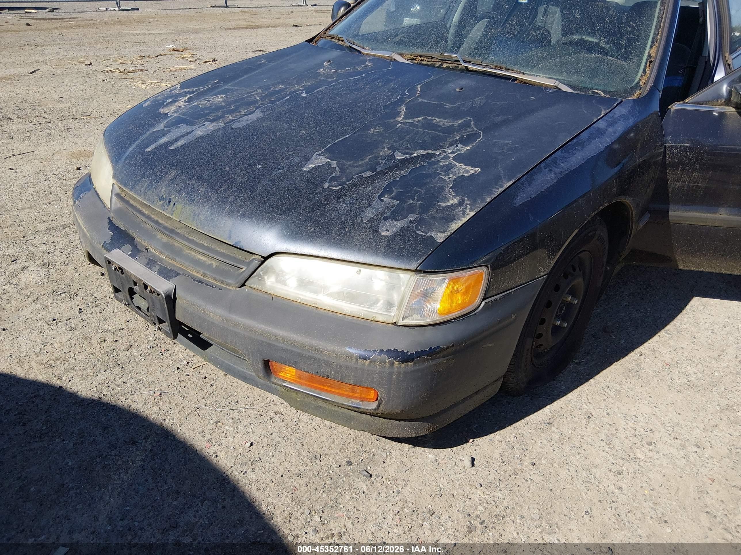1995 Honda Accord Lx Black vin: JHMCD5639SC061038
