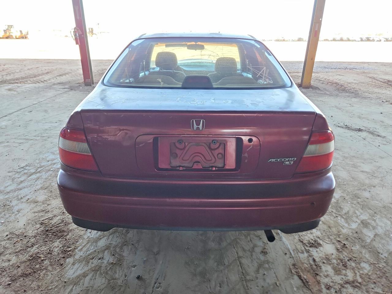 1994 Honda Accord Lx Burgundy vin: JHMCD563XRC037681