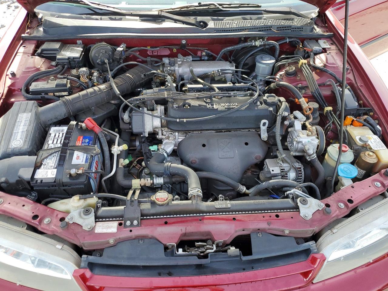 1994 Honda Accord Lx Бордовый vin: JHMCD5641RC033530