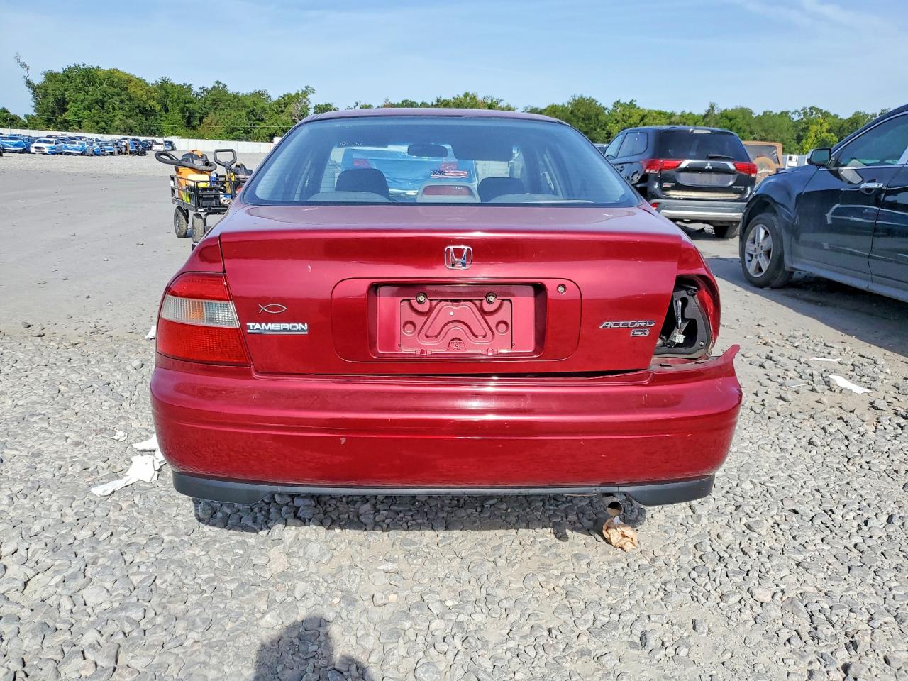 1994 Honda Accord Lx Бордовый vin: JHMCD5641RC033530