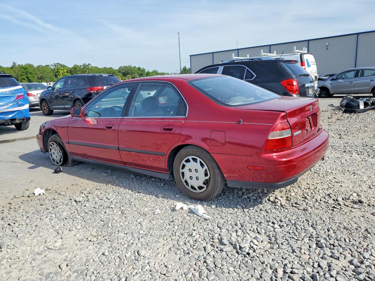 1994 Honda Accord Lx Бордовый vin: JHMCD5641RC033530