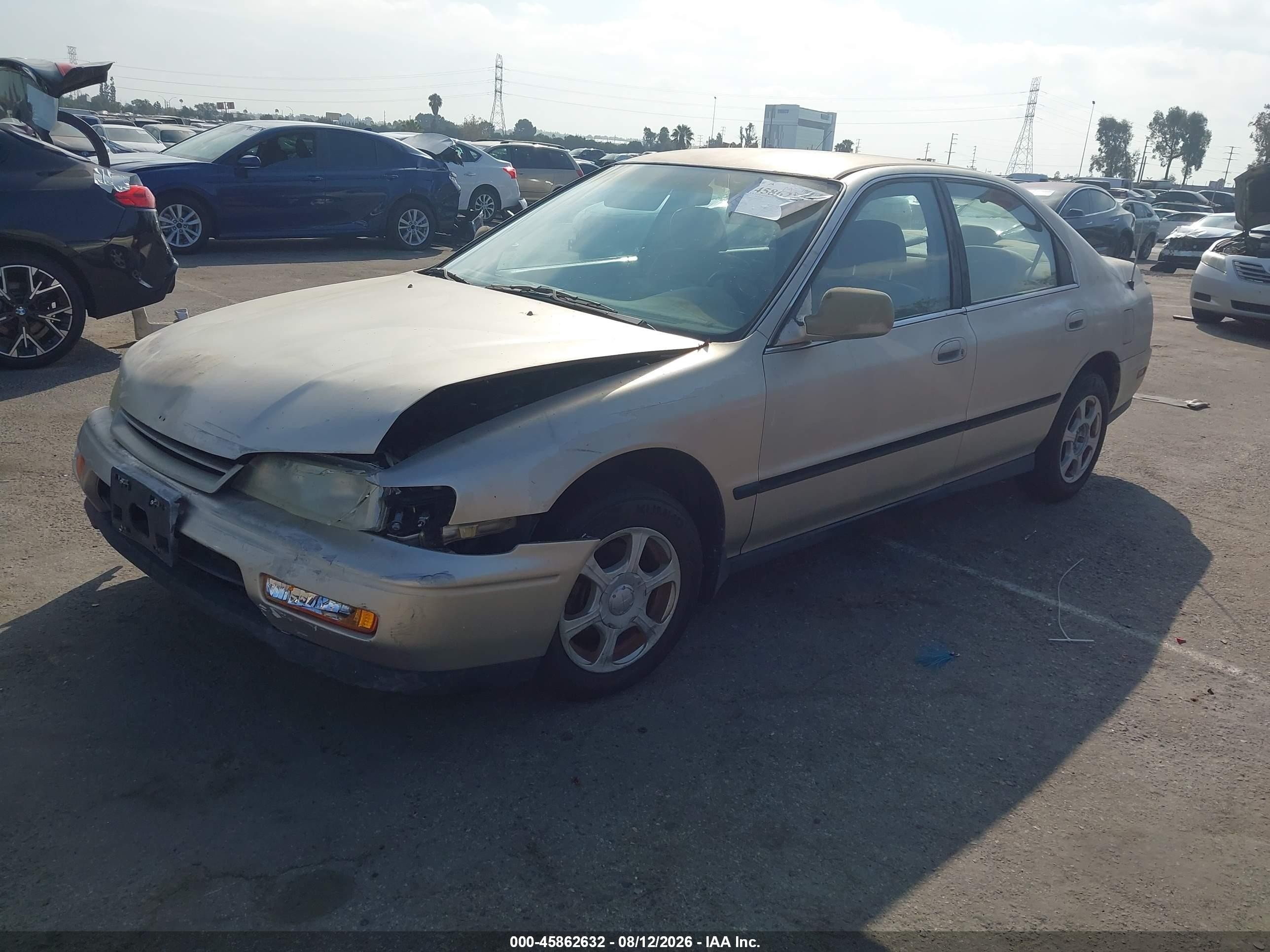 1994 Honda Accord Lx Beige vin: JHMCD5643RC048370