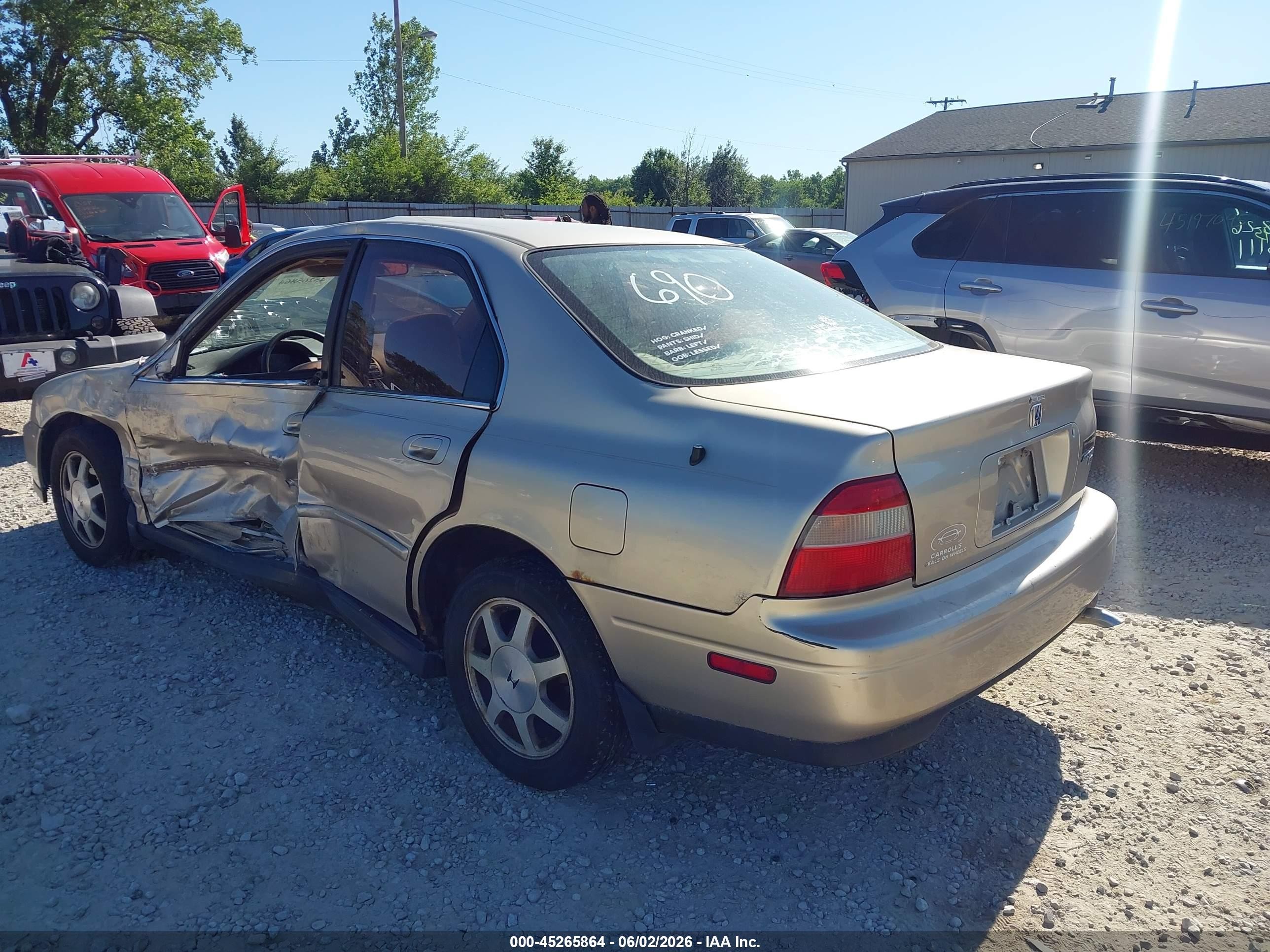 1994 Honda Accord Ex Tan vin: JHMCD5651RC061501