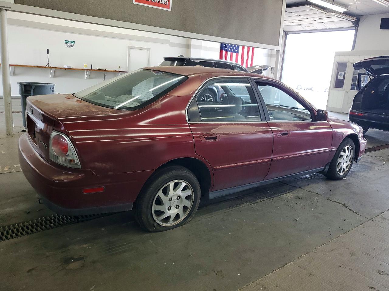 1995 Honda Accord Ex Maroon vin: JHMCD5655SC002554