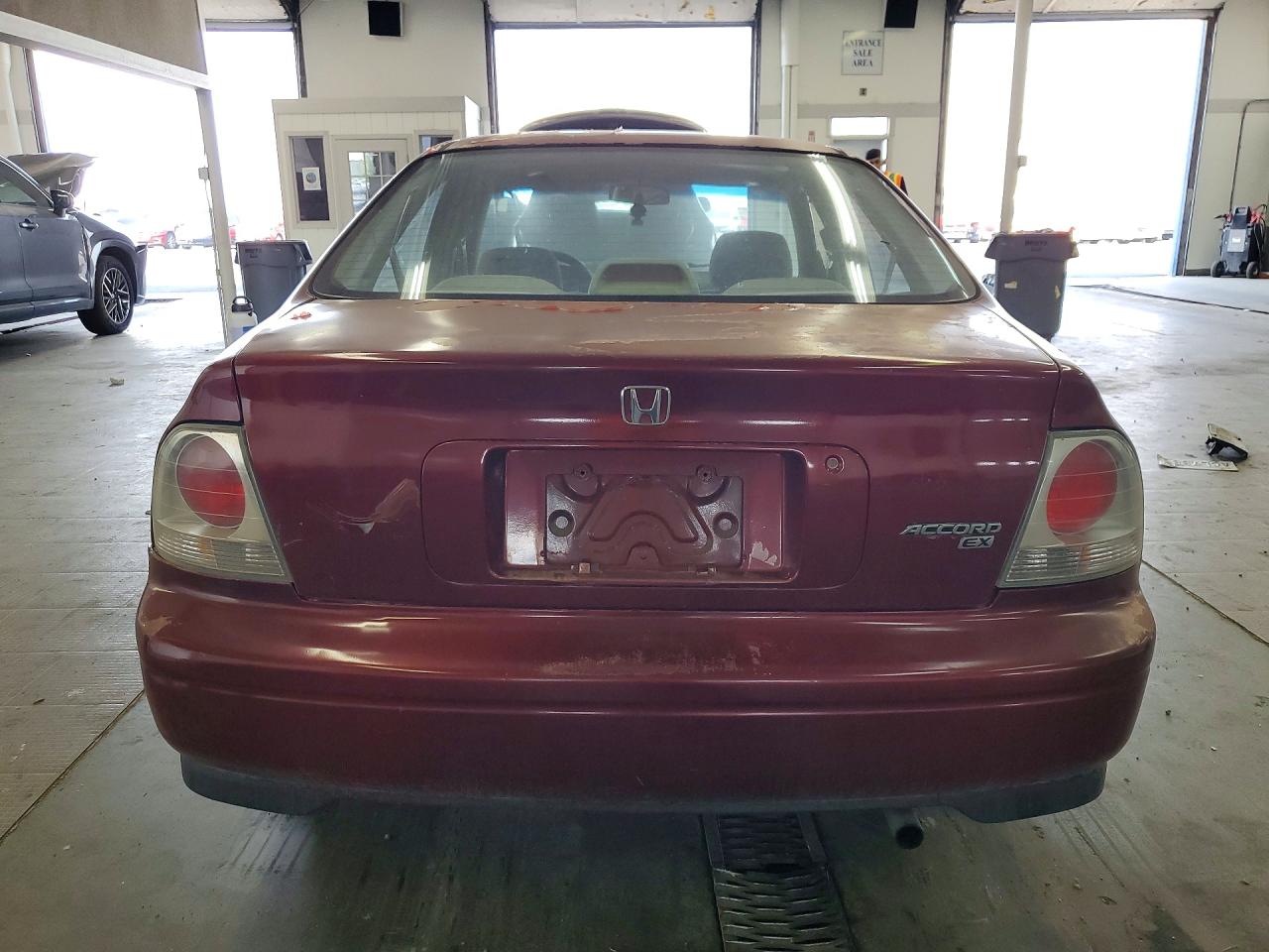 1995 Honda Accord Ex Maroon vin: JHMCD5655SC002554