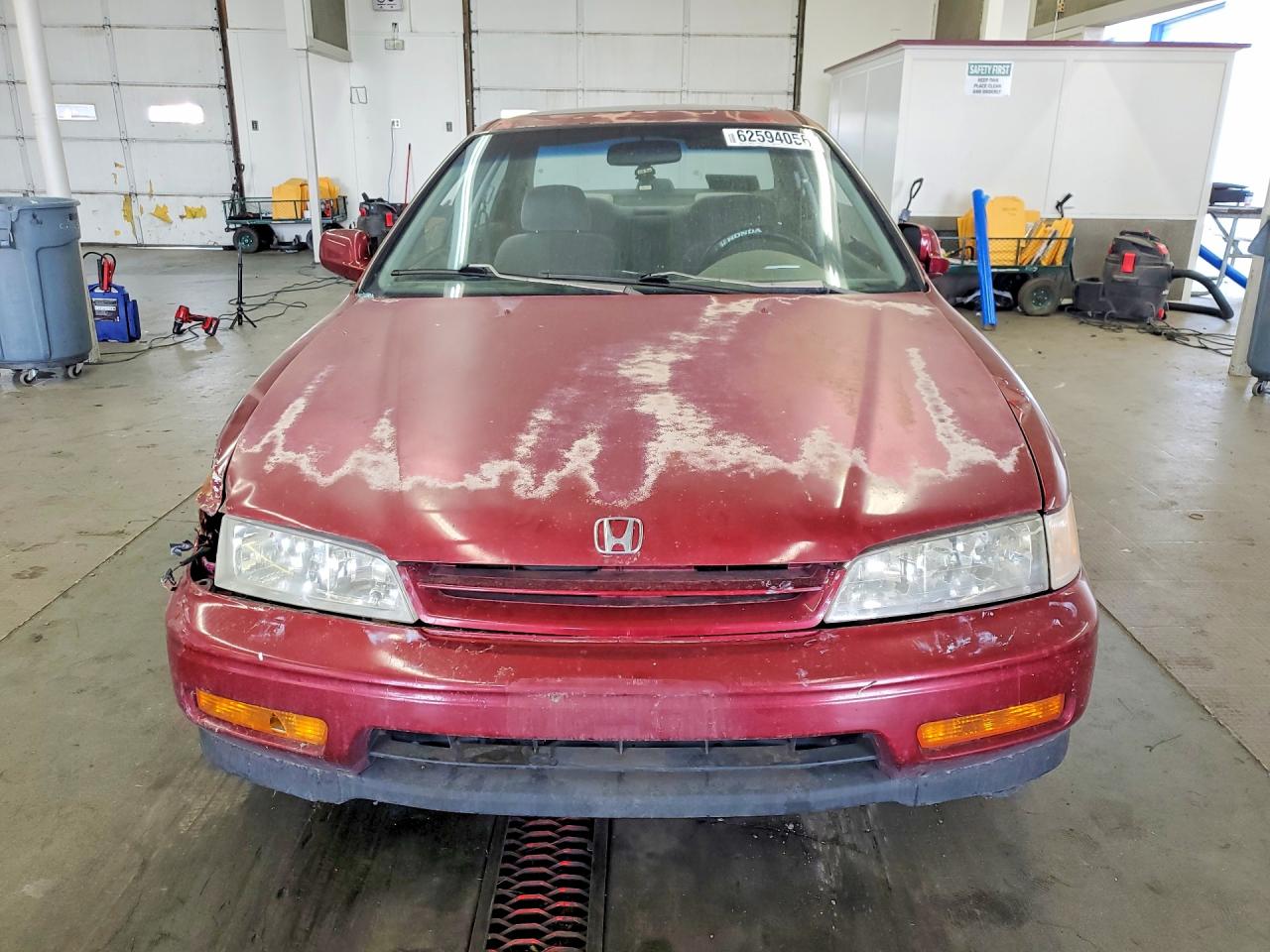 1995 Honda Accord Ex Maroon vin: JHMCD5655SC002554