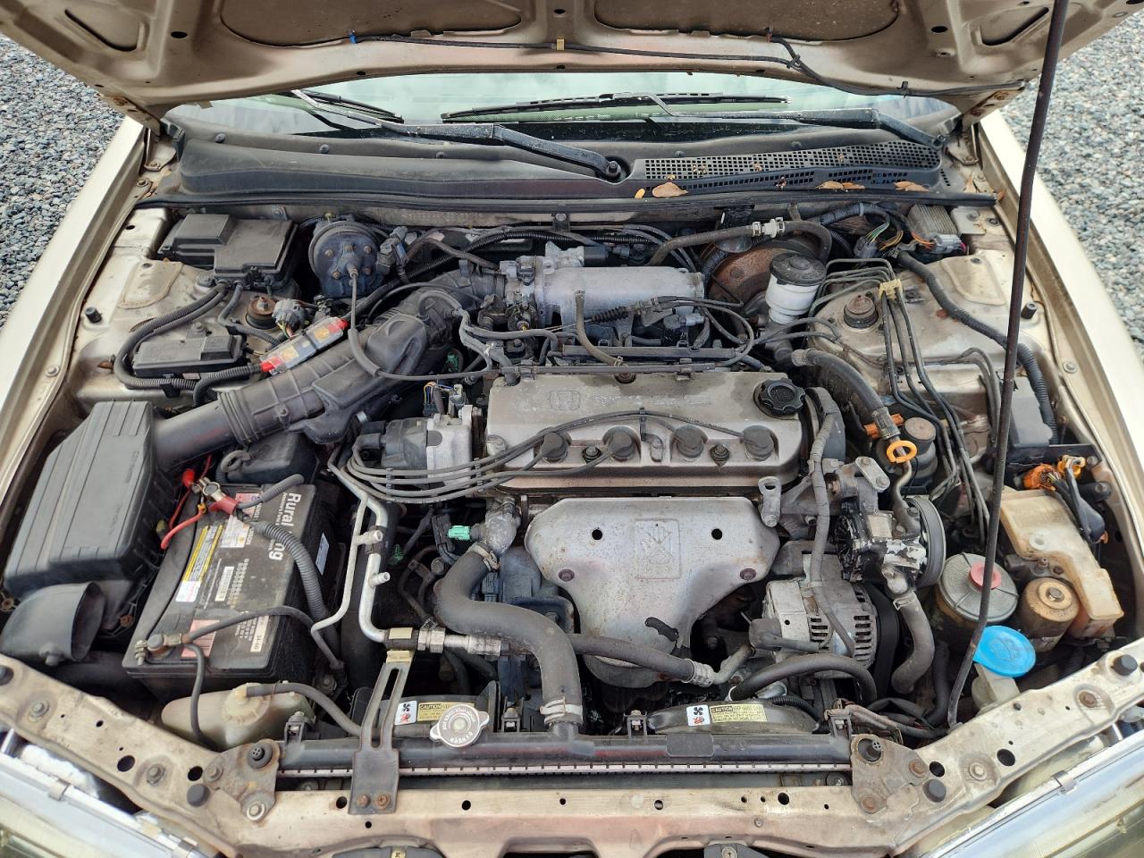 1995 Honda Accord Ex Beige vin: JHMCD5657SC036799