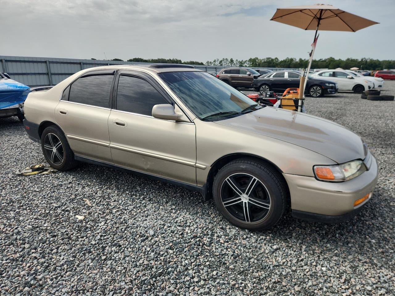 1995 Honda Accord Ex Beige vin: JHMCD5657SC036799