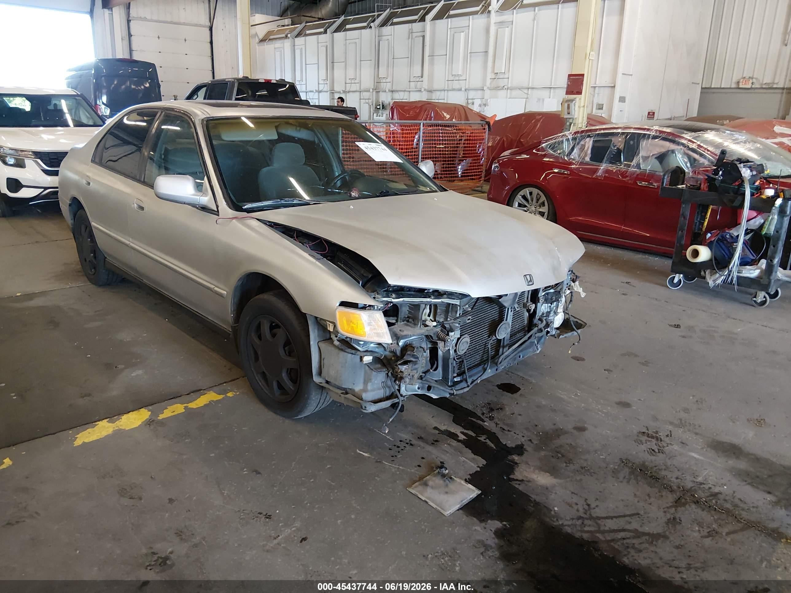 1994 Honda Accord Ex Silver vin: JHMCD565XRC094691