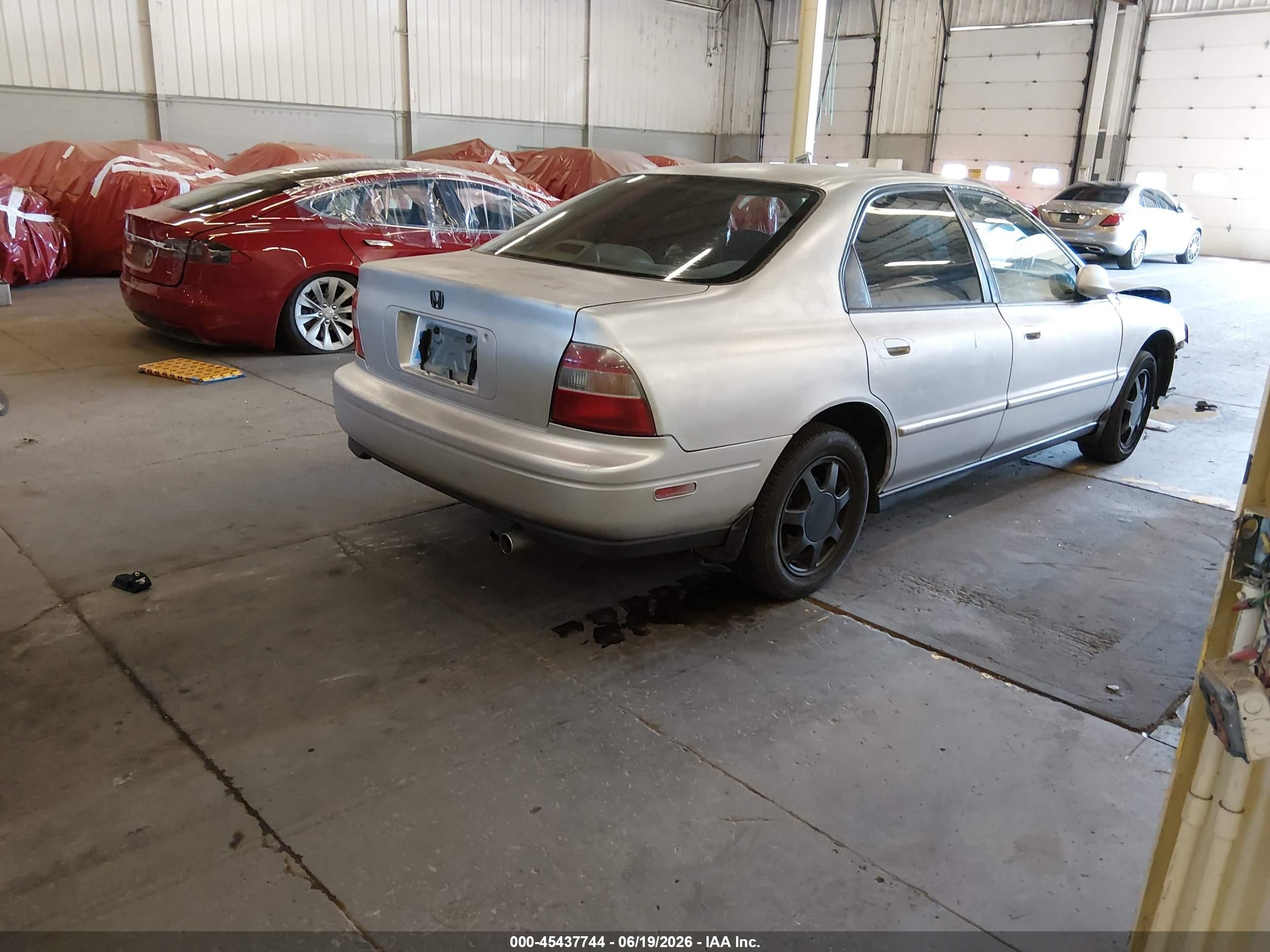 1994 Honda Accord Ex Silver vin: JHMCD565XRC094691
