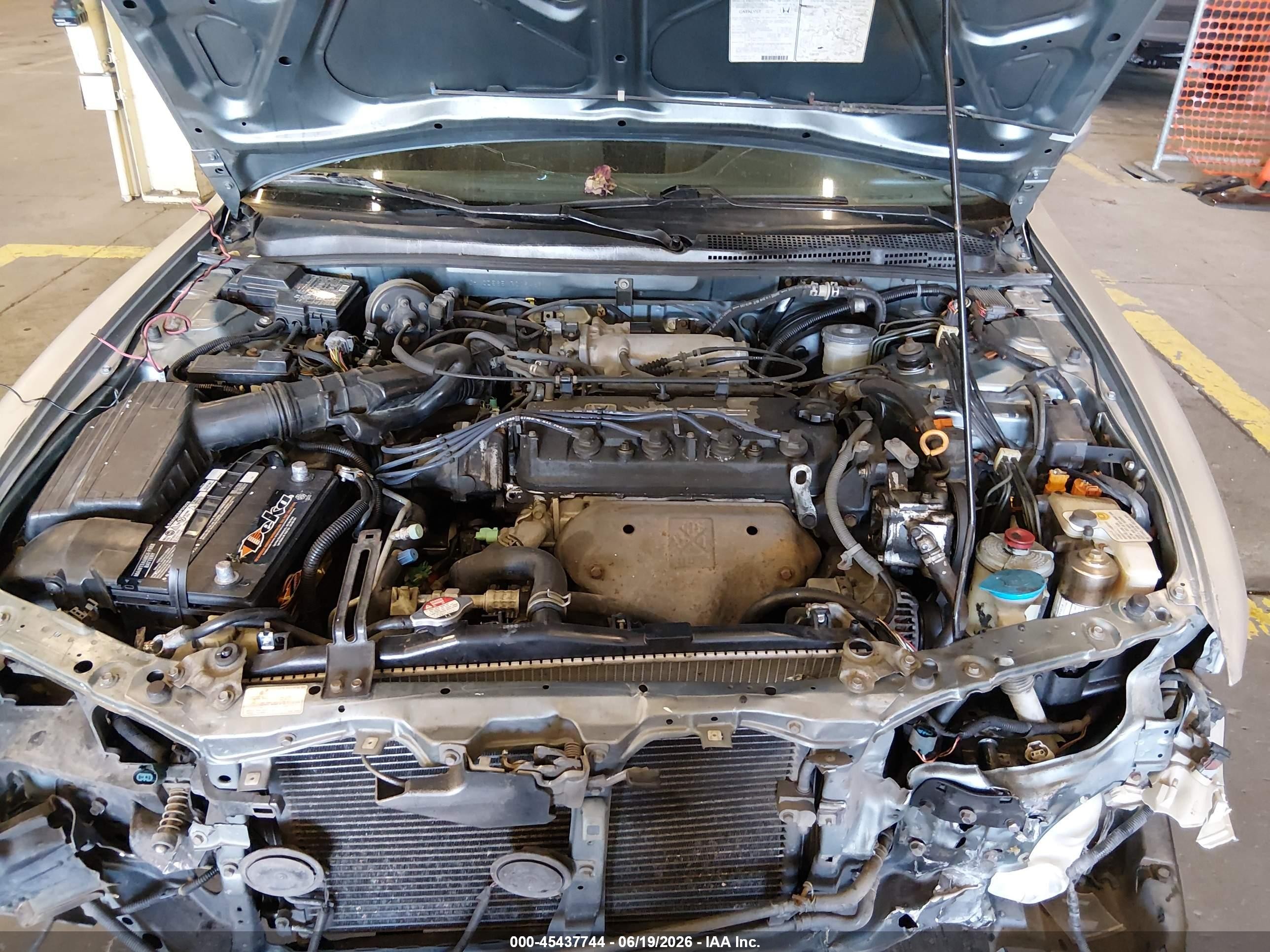1994 Honda Accord Ex Silver vin: JHMCD565XRC094691