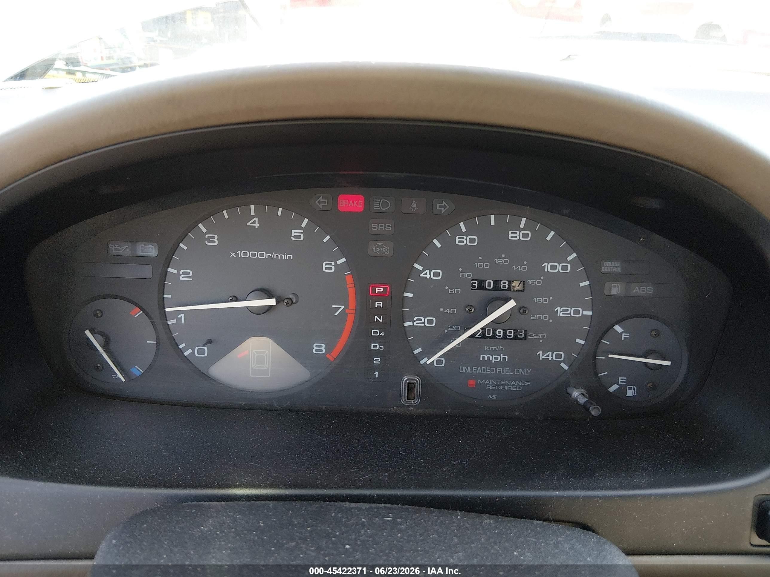 1995 Honda Accord Ex Gold vin: JHMCD5662SC053714