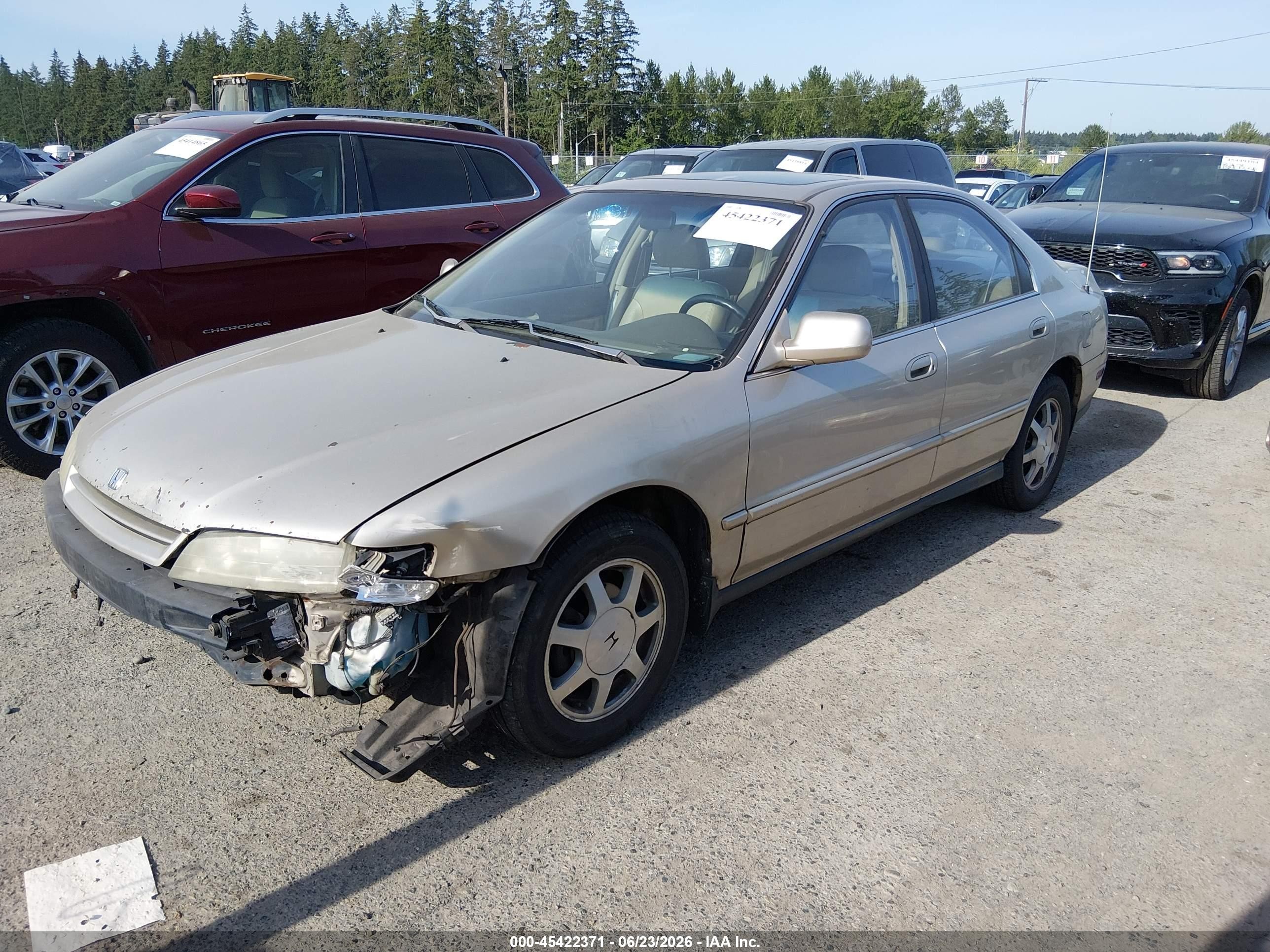 1995 Honda Accord Ex Gold vin: JHMCD5662SC053714