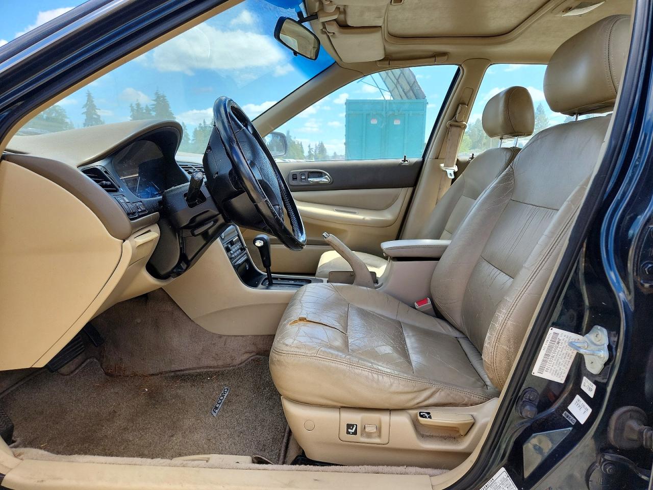 1994 Honda Accord Ex Green vin: JHMCD5667RC031749