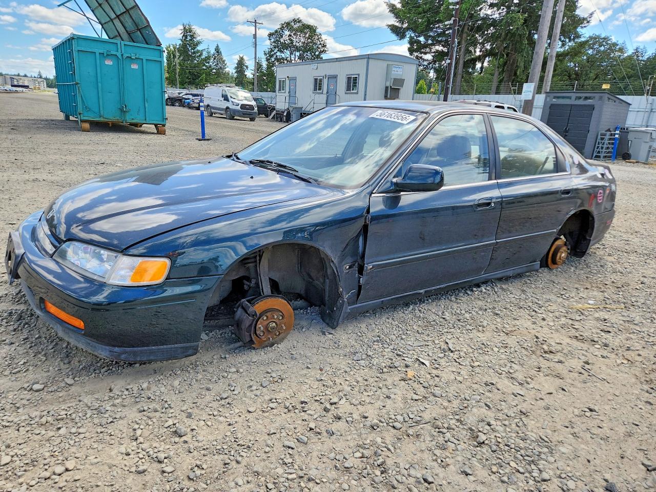 1994 Honda Accord Ex Green vin: JHMCD5667RC031749