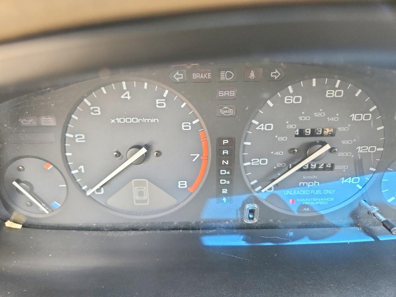 1994 Honda Accord Ex Green vin: JHMCD5667RC031749