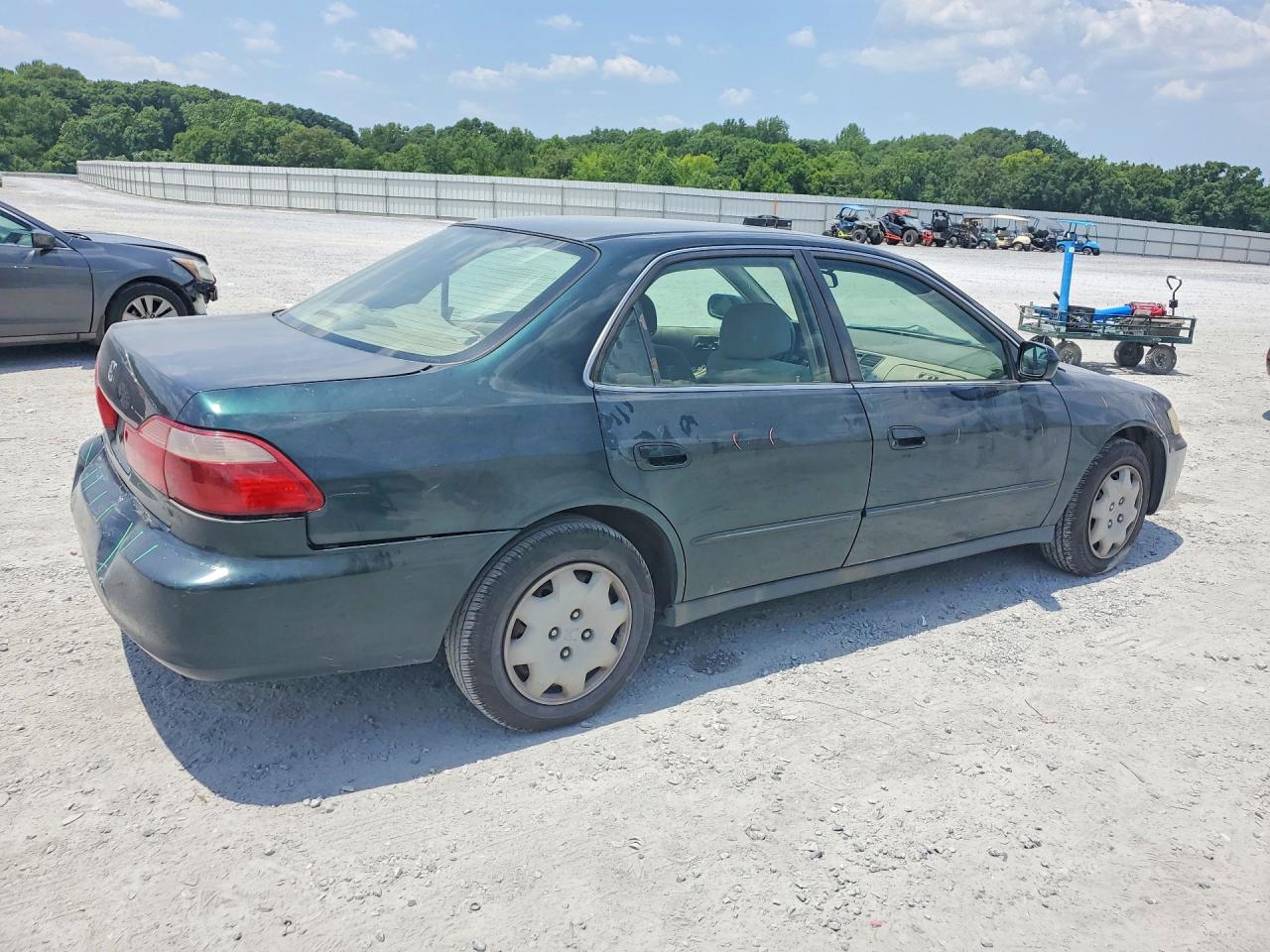 1999 Honda Accord Lx Green vin: JHMCG5542XC034188