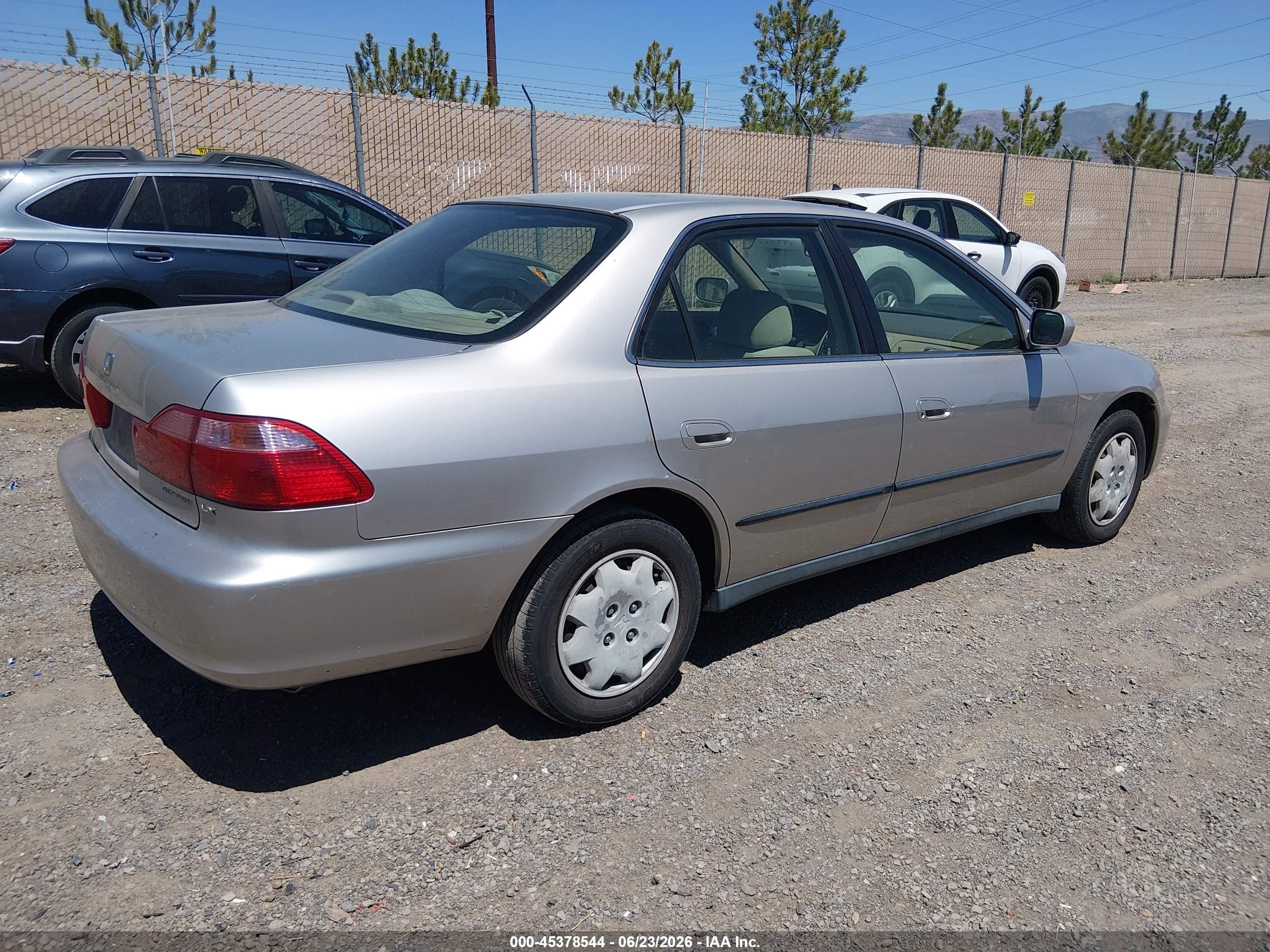 1999 Honda Accord Lx Brown vin: JHMCG5546XC018852