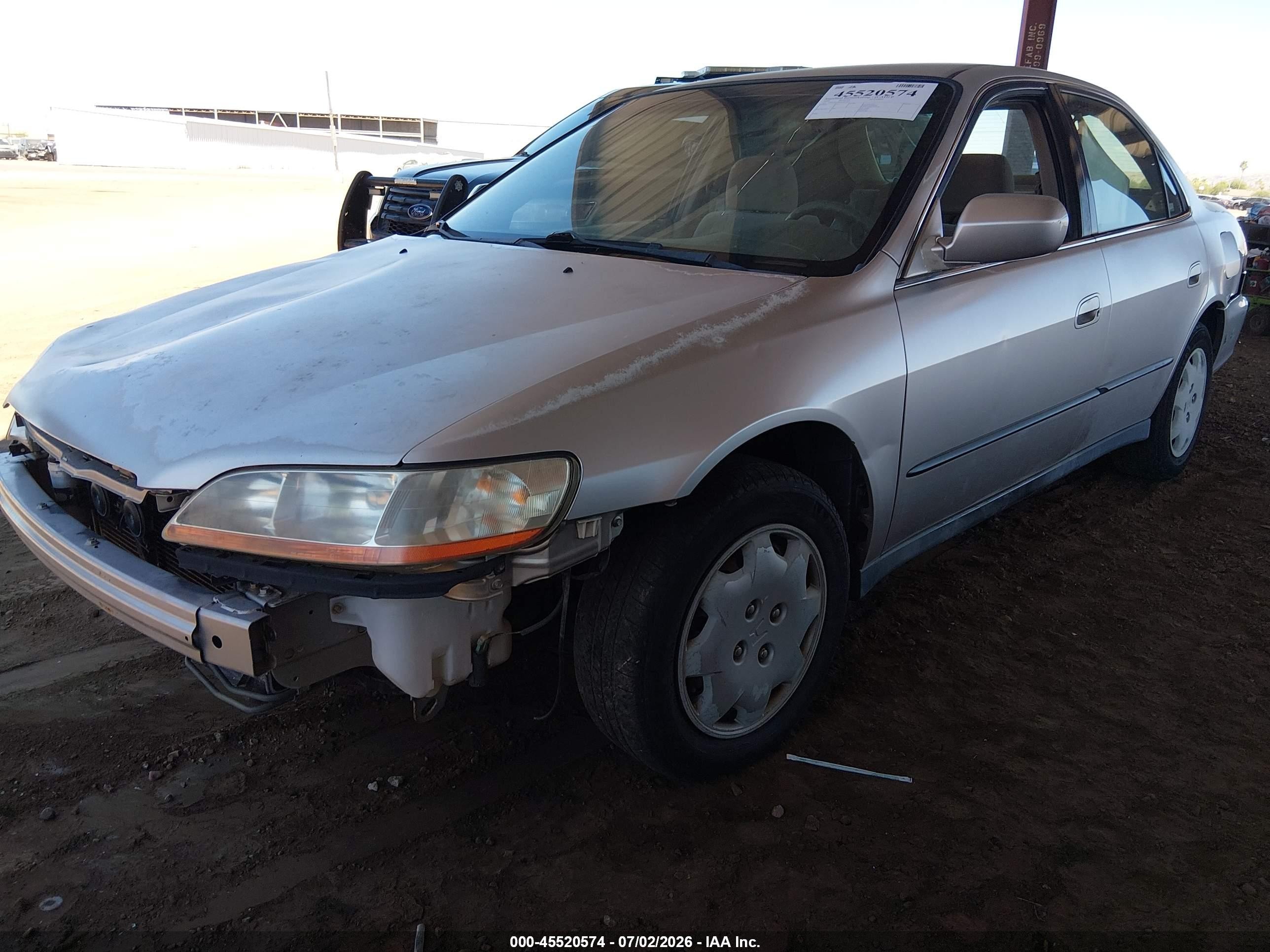 1999 Honda Accord Lx Silver vin: JHMCG5548XC043851