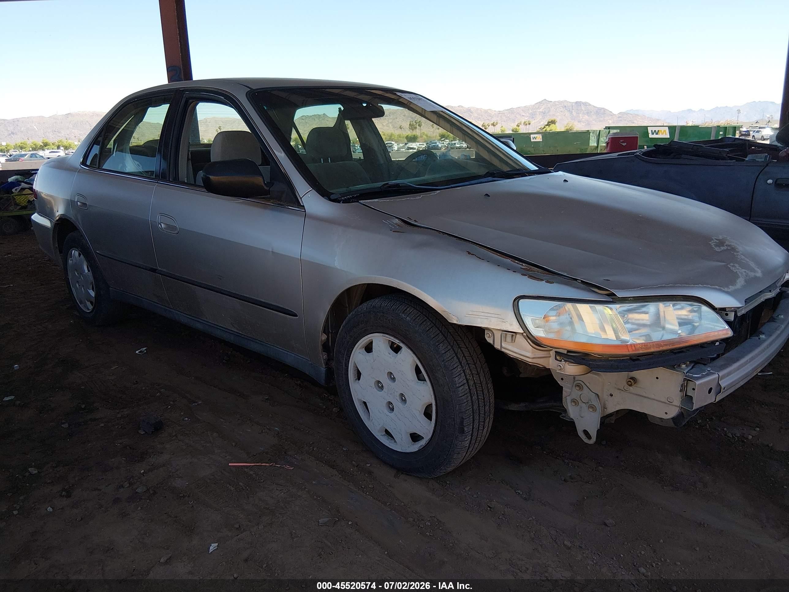 1999 Honda Accord Lx Silver vin: JHMCG5548XC043851