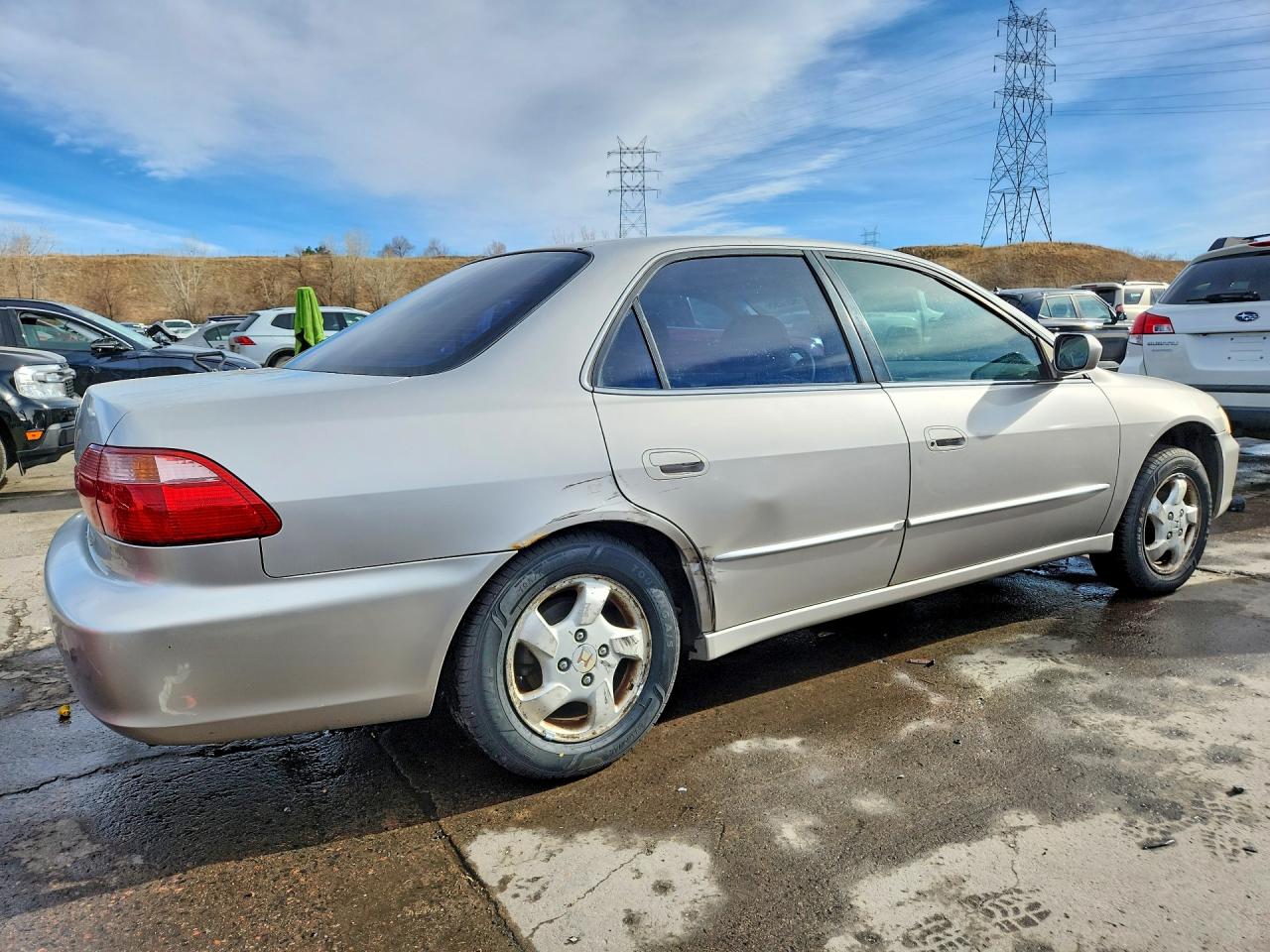 1999 Honda Accord Ex Silver vin: JHMCG5553XC056791