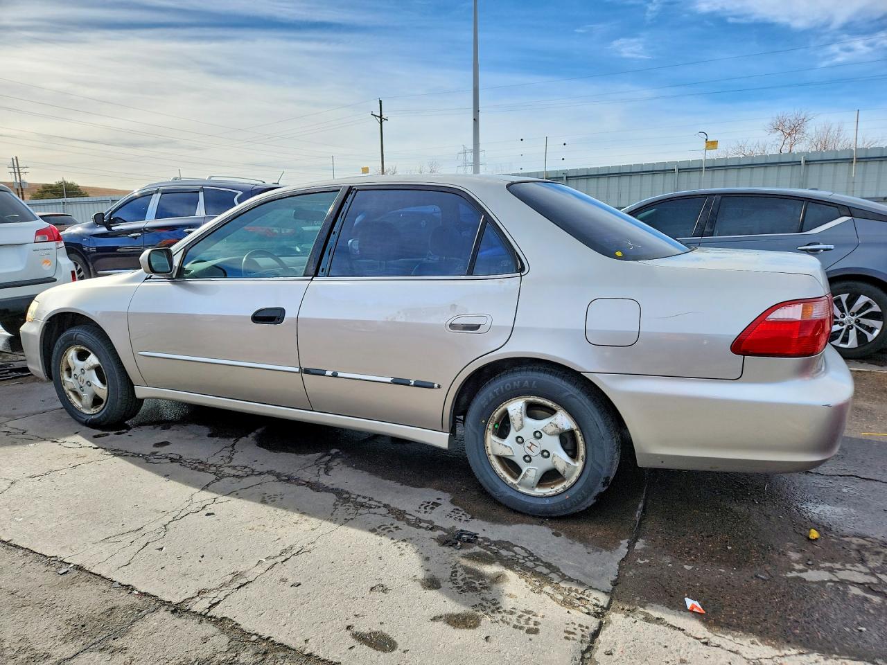 1999 Honda Accord Ex Silver vin: JHMCG5553XC056791