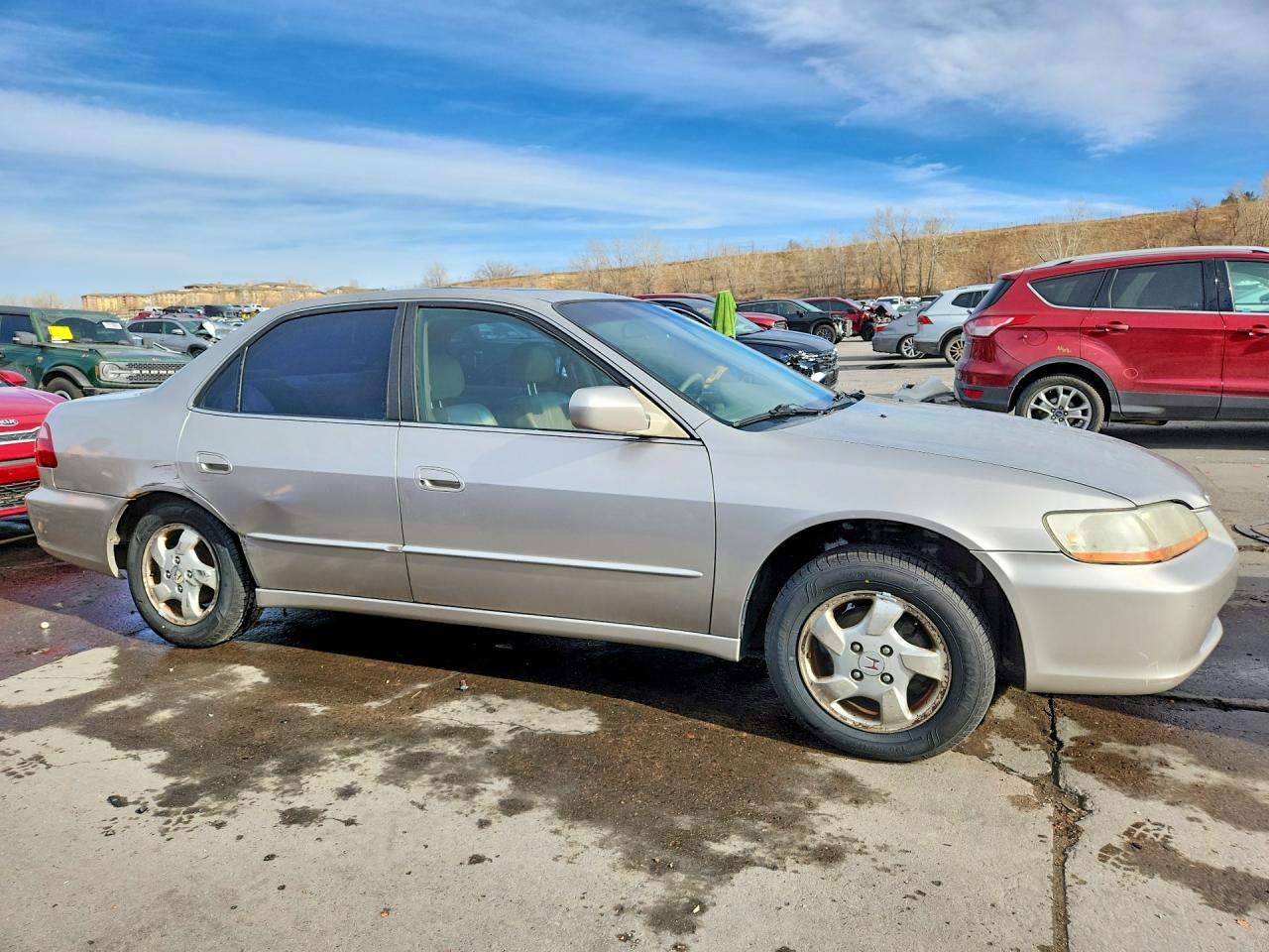1999 Honda Accord Ex Silver vin: JHMCG5553XC056791