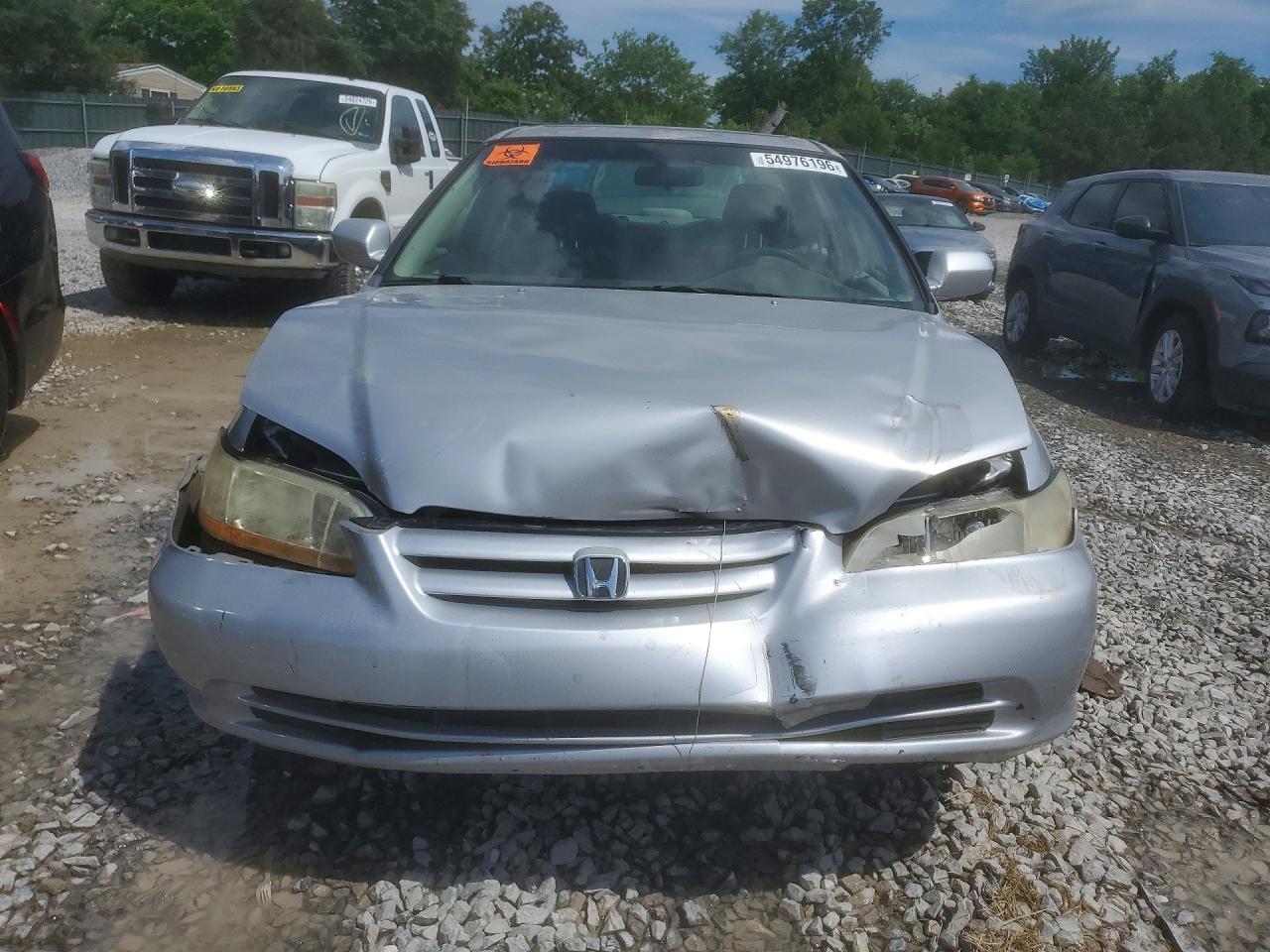 2001 Honda Accord Ex Silver vin: JHMCG55601C014305
