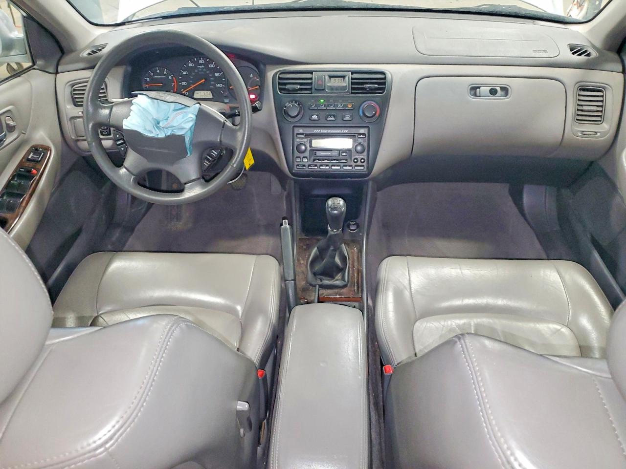 2001 Honda Accord Ex Silver vin: JHMCG55631C009745