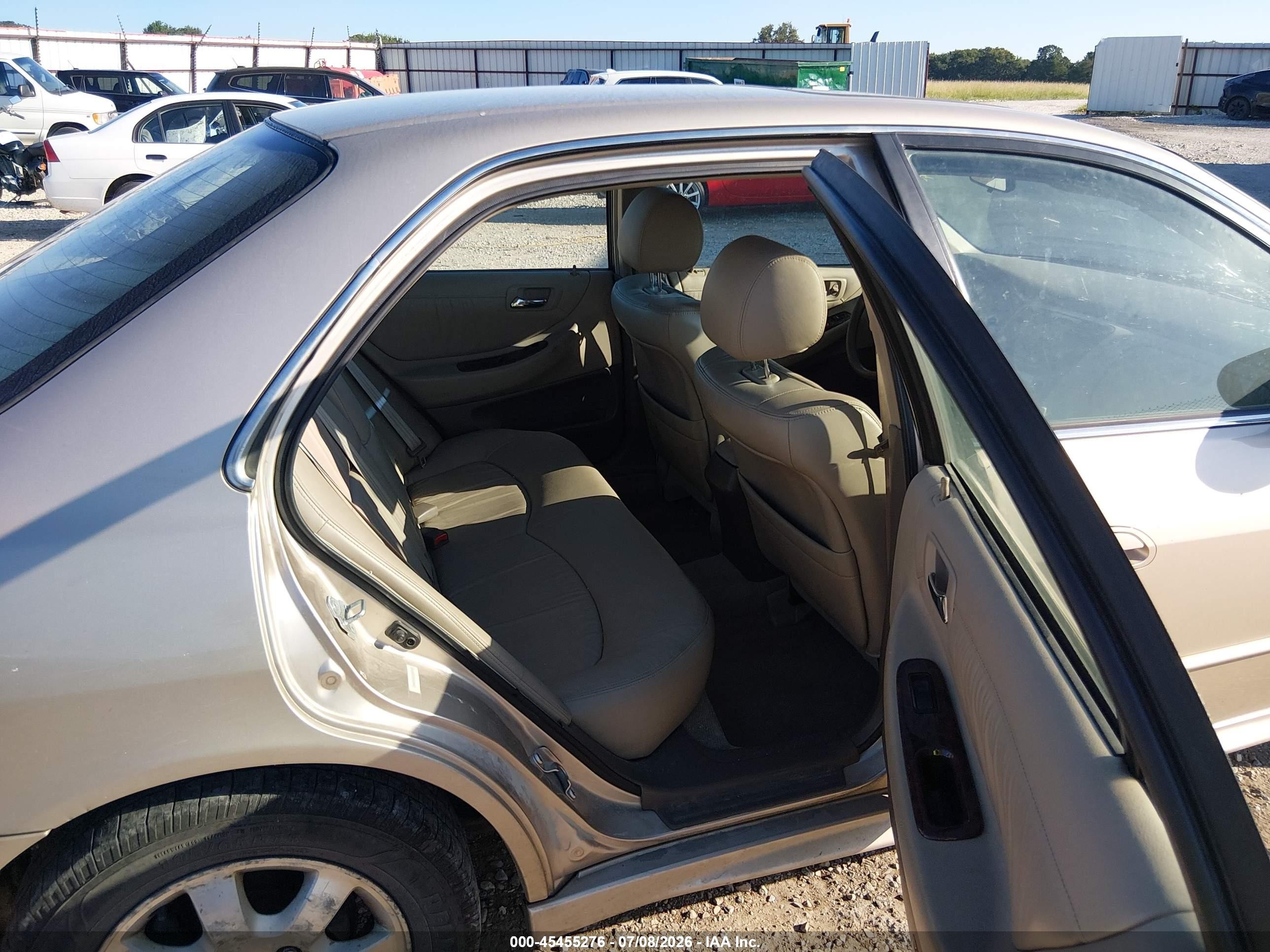 2001 Honda Accord 2.3 Ex Gold vin: JHMCG55651C012923
