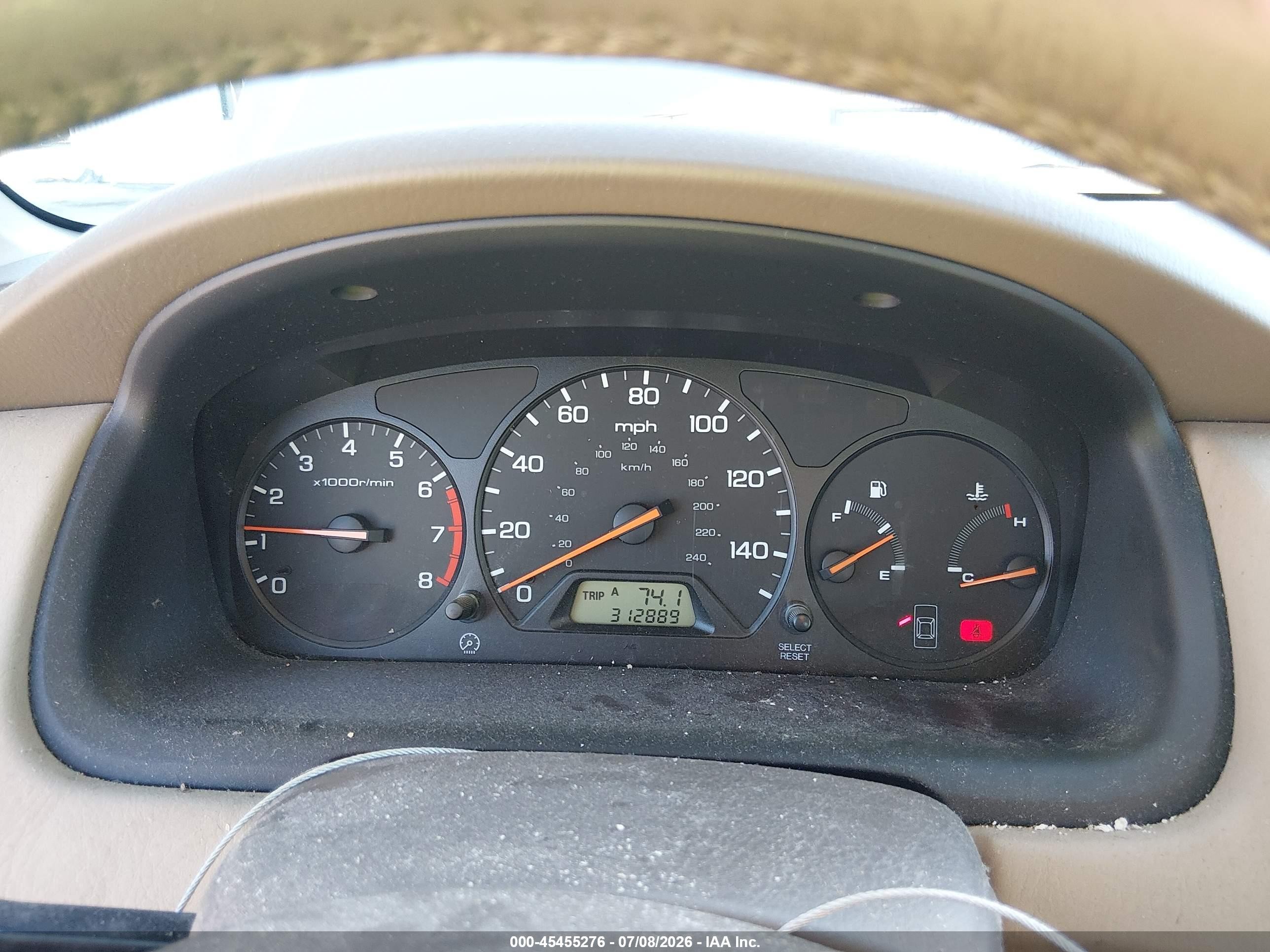2001 Honda Accord 2.3 Ex Gold vin: JHMCG55651C012923