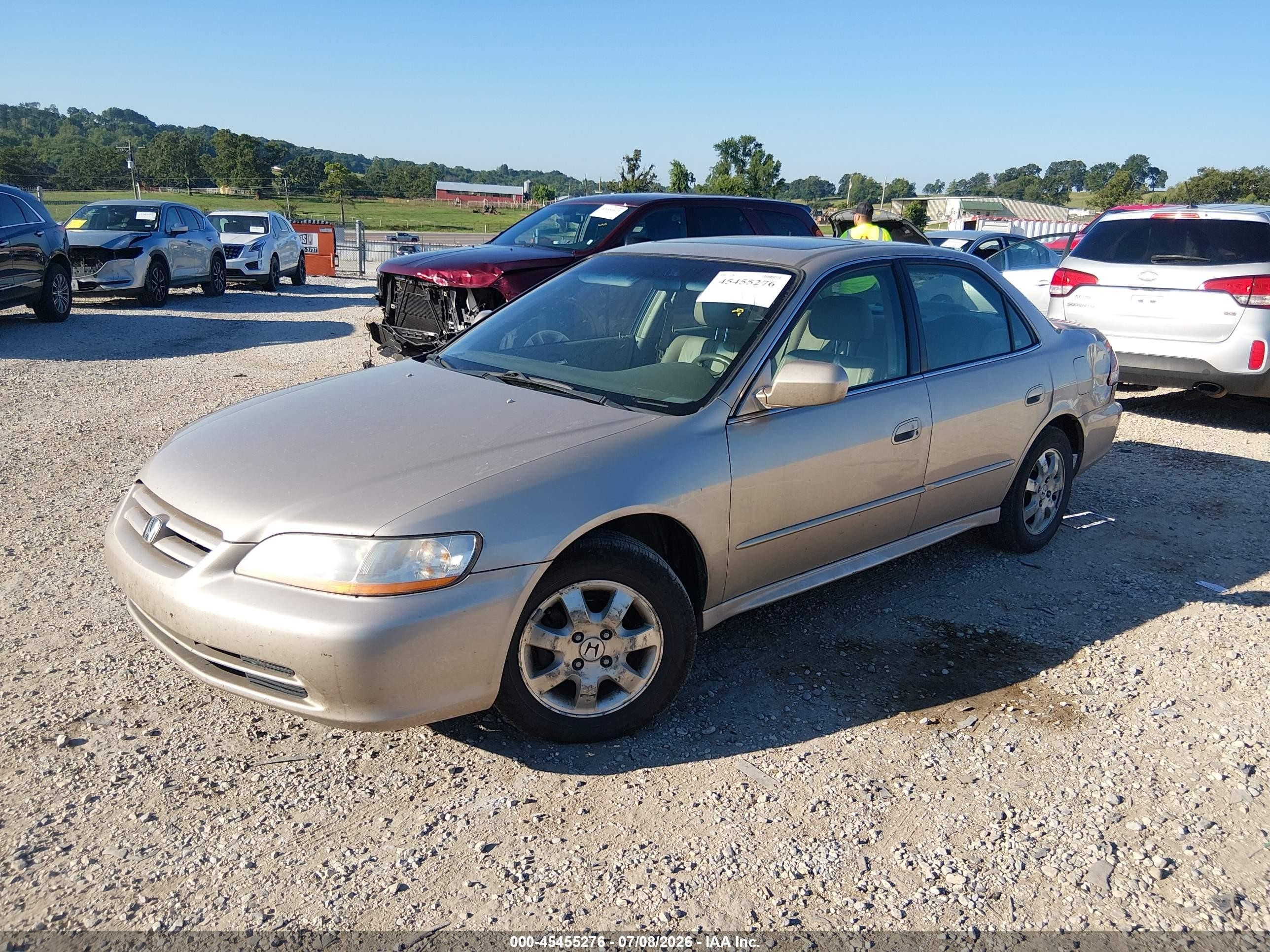 2001 Honda Accord 2.3 Ex Gold vin: JHMCG55651C012923