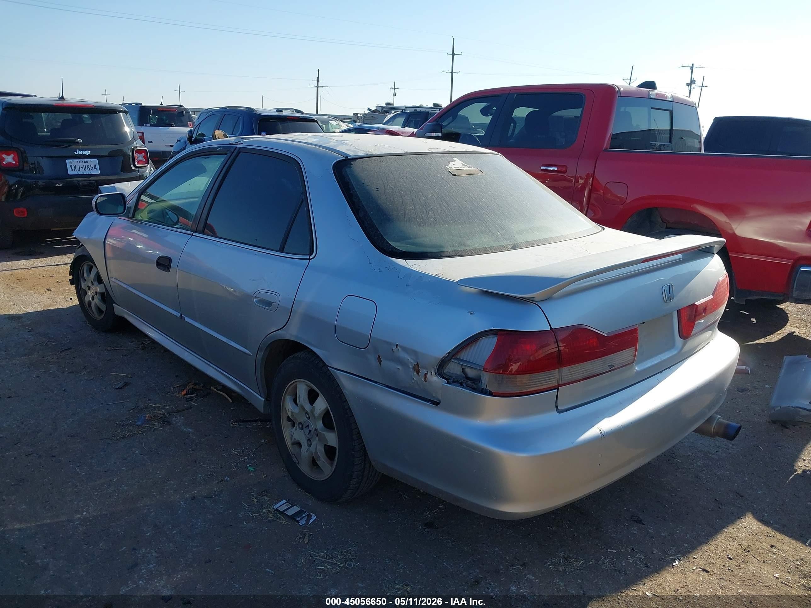 2001 Honda Accord 2.3 Ex Silver vin: JHMCG55671C006086