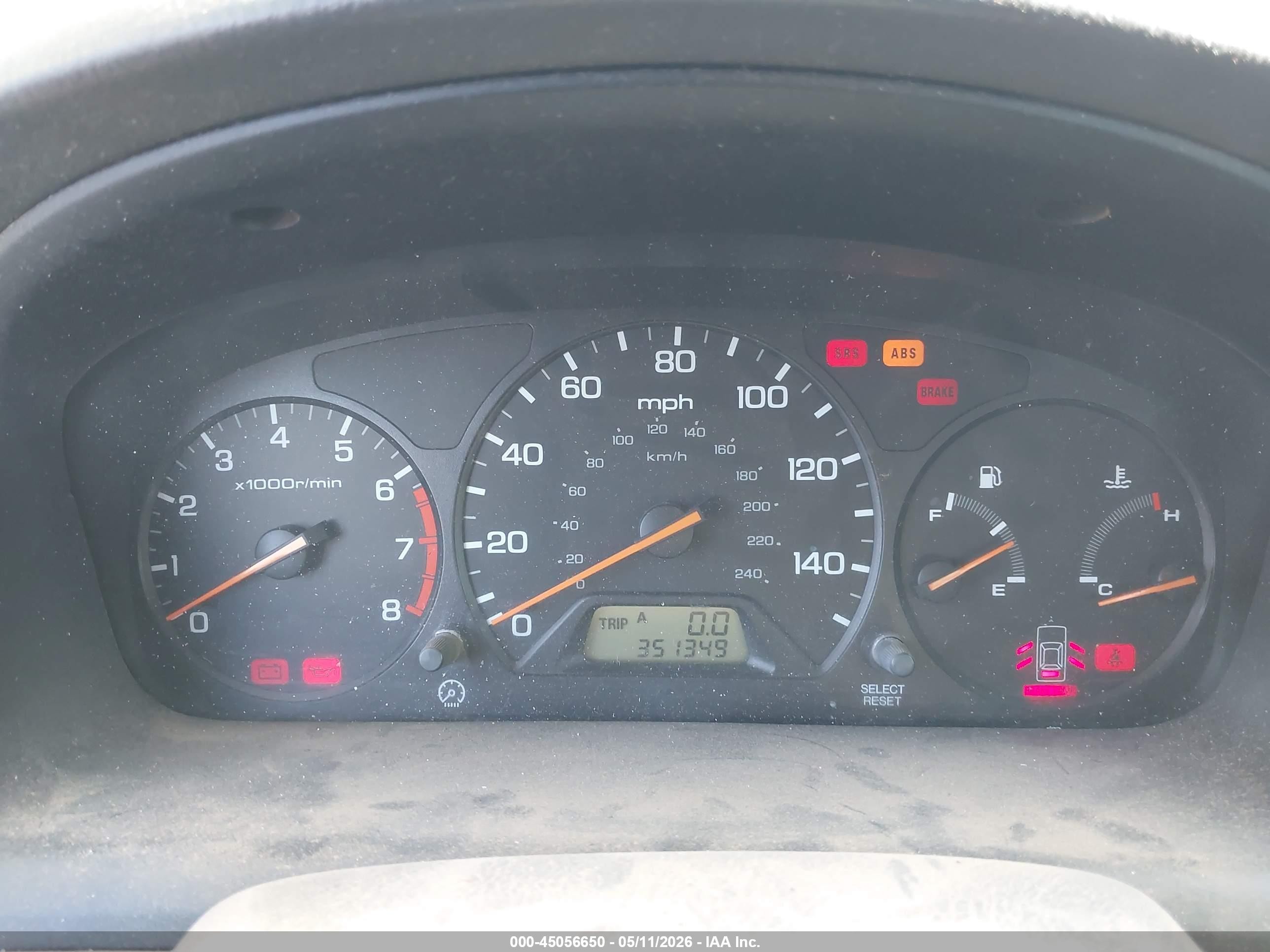 2001 Honda Accord 2.3 Ex Silver vin: JHMCG55671C006086