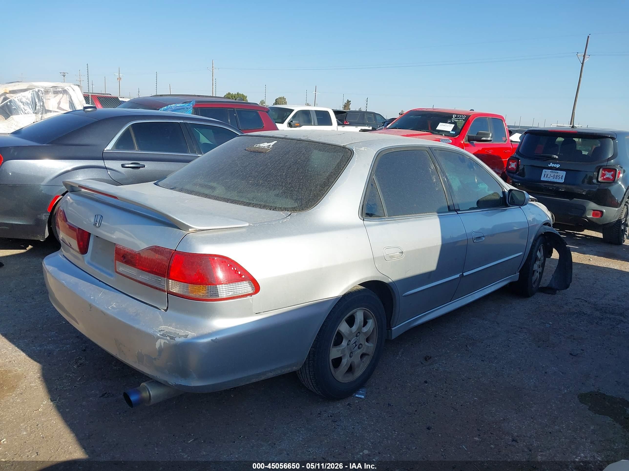 2001 Honda Accord 2.3 Ex Silver vin: JHMCG55671C006086