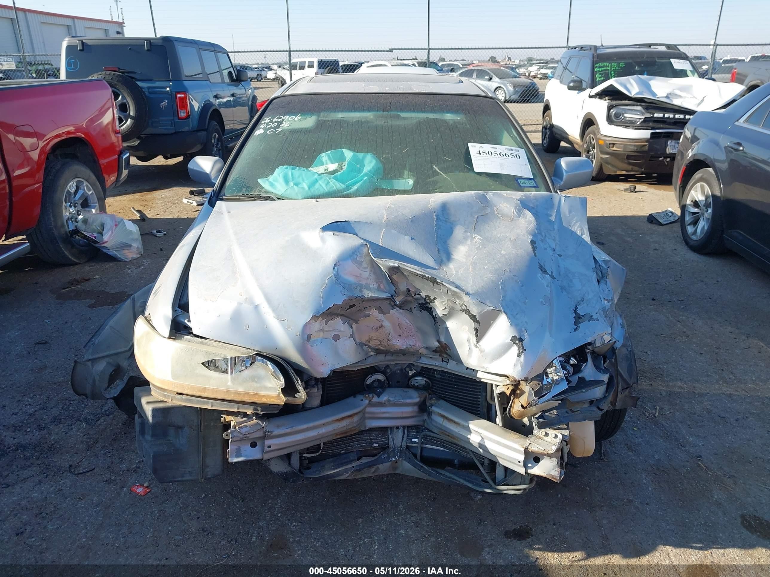 2001 Honda Accord 2.3 Ex Silver vin: JHMCG55671C006086