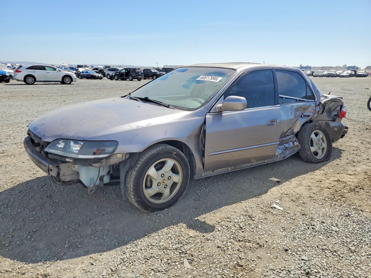 2000 Honda Accord Ex Gray vin: JHMCG556XYC033406