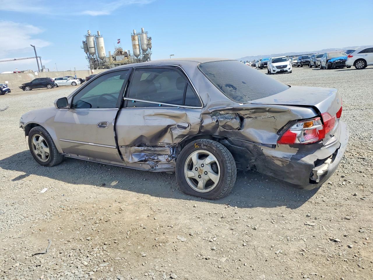 2000 Honda Accord Ex Gray vin: JHMCG556XYC033406