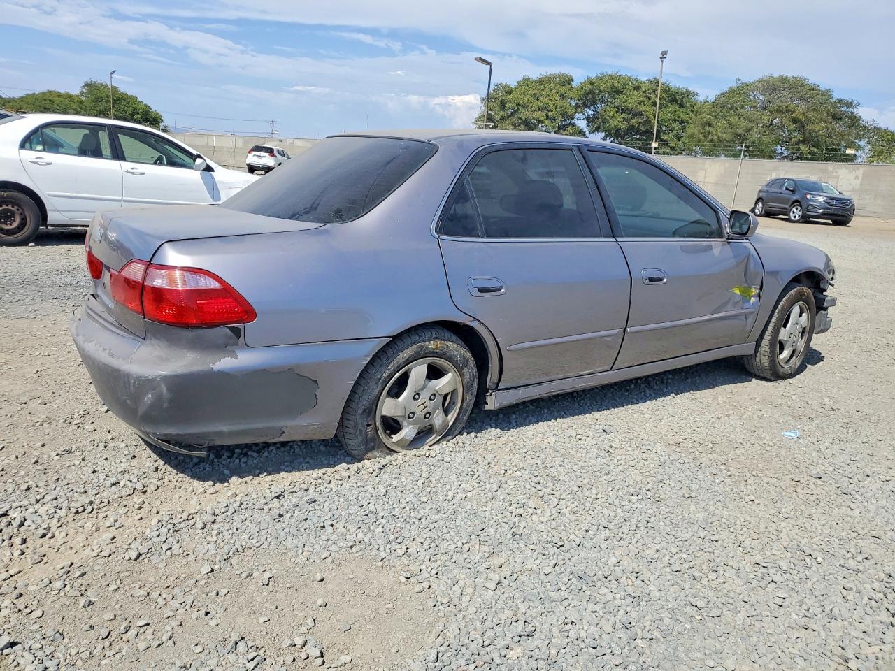 2000 Honda Accord Ex Gray vin: JHMCG556XYC033406